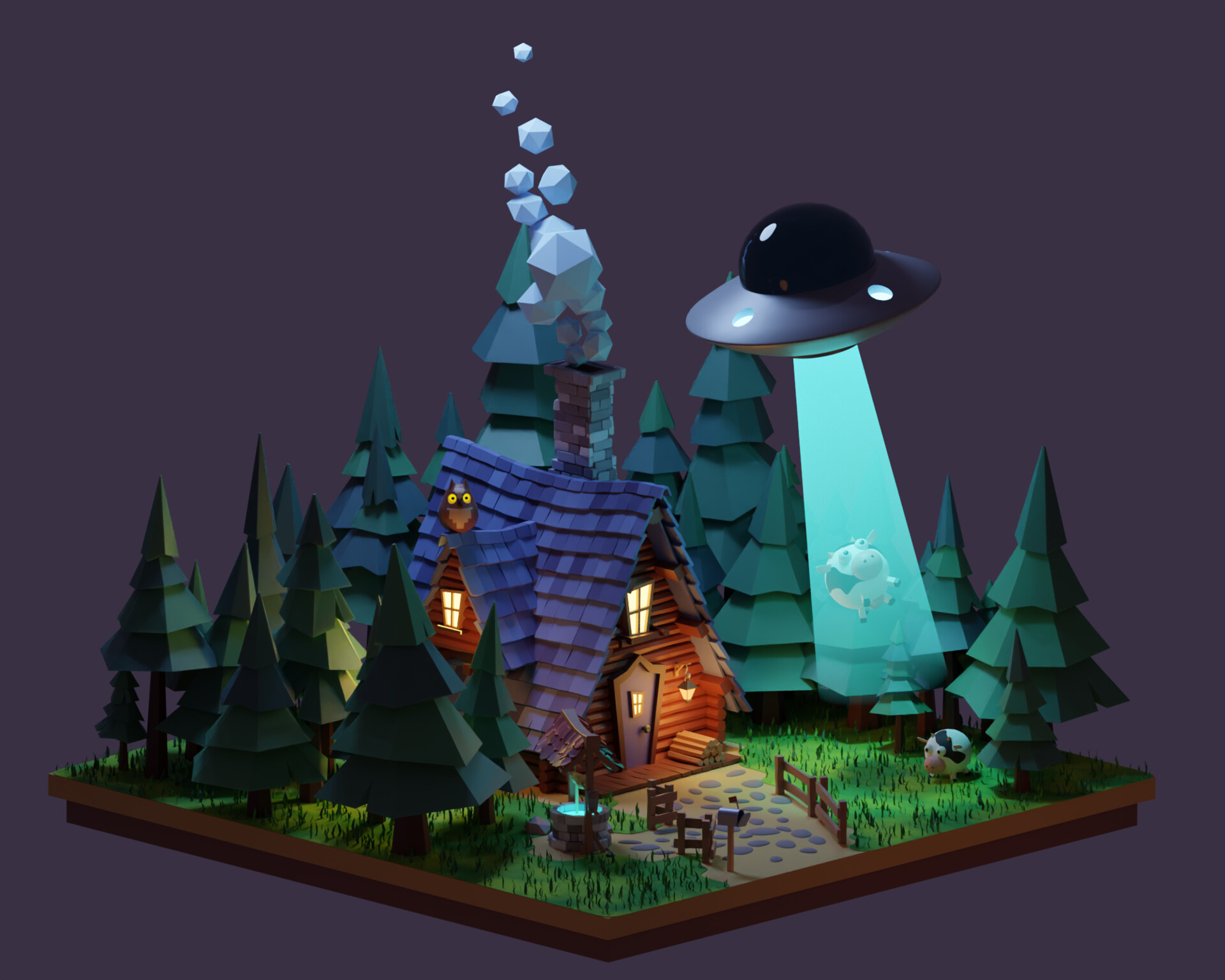 ArtStation Farm House For Mobile Game artstation-farm-house-for-mobile-game