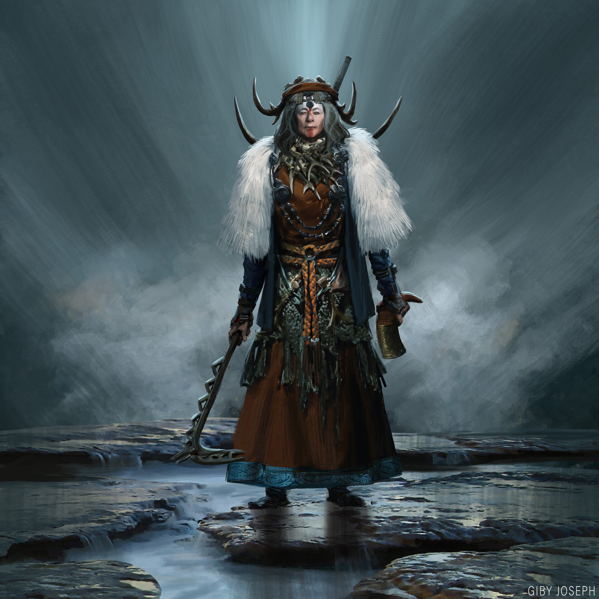 ArtStation - The Sea Wizard