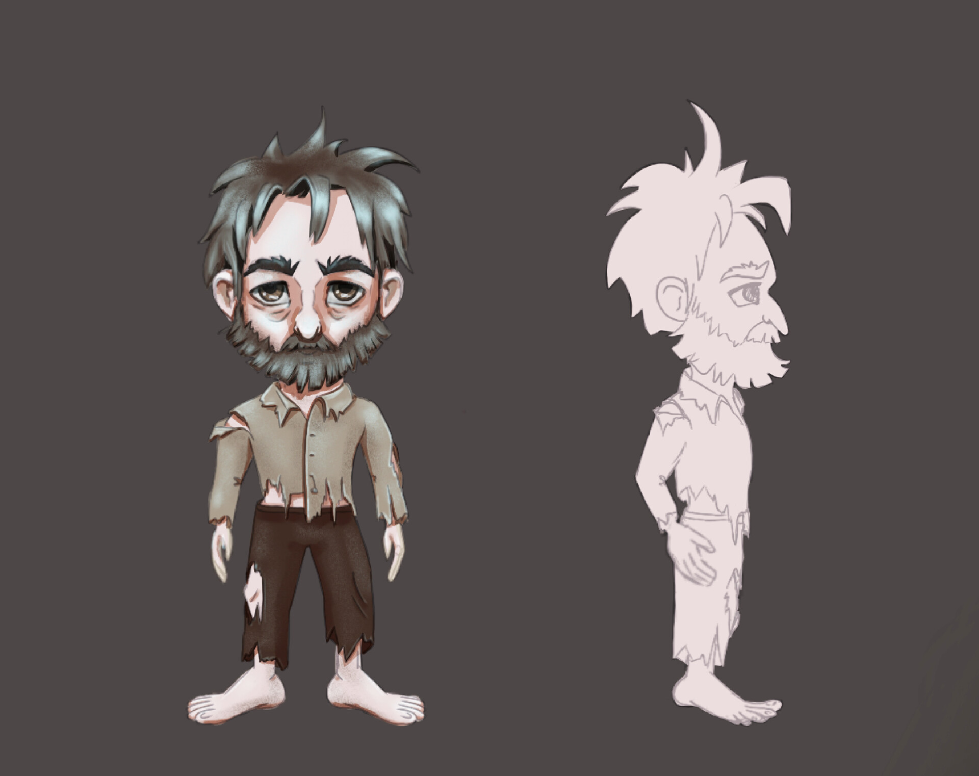 Olga Panova - Character concept art