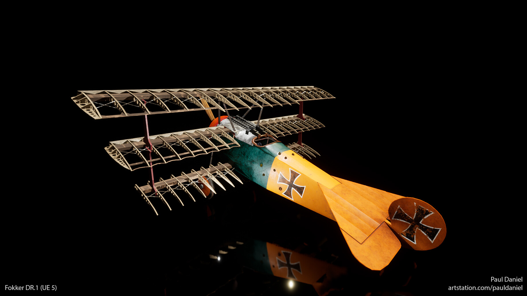 ArtStation Fokker DR.1