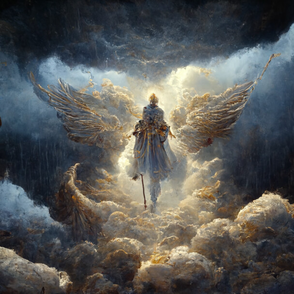 ArtStation Archangel ascending