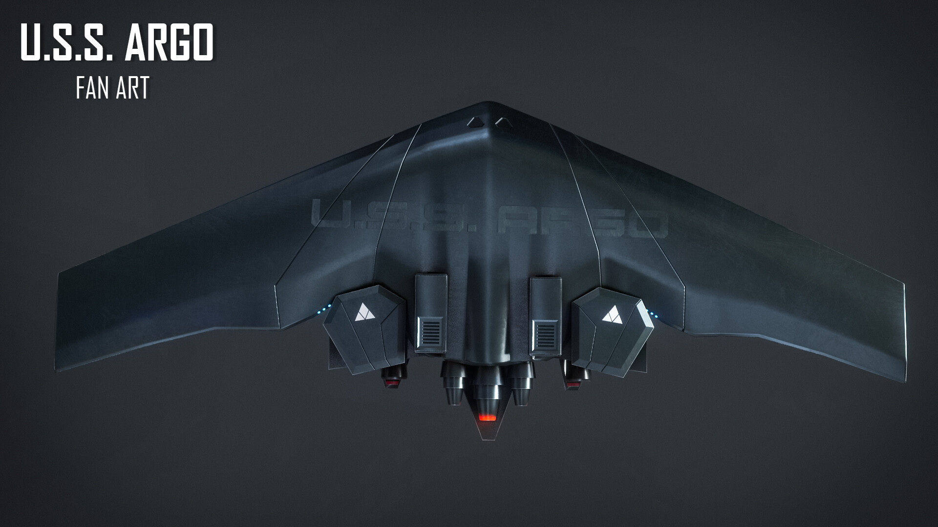 ArtStation U.S.S. ARGO(Fan art)