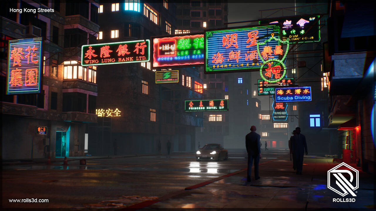 Hong Kong by Rolls3D