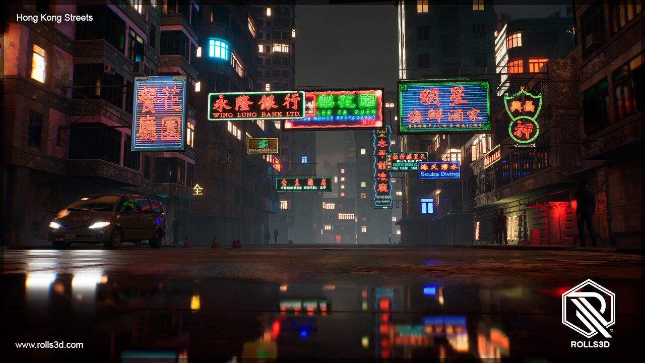 Hong Kong by Rolls3D