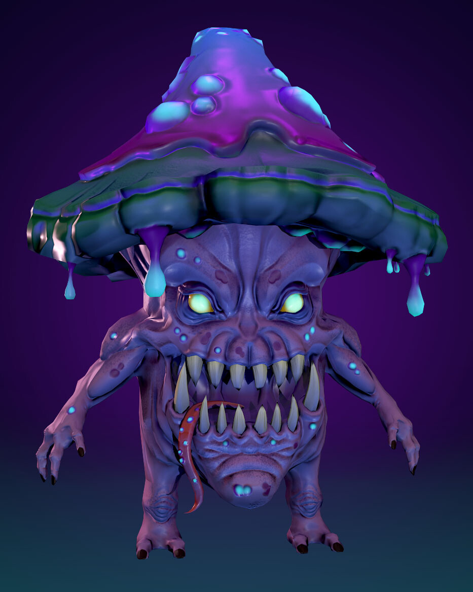 ArtStation - Mushroom Monster