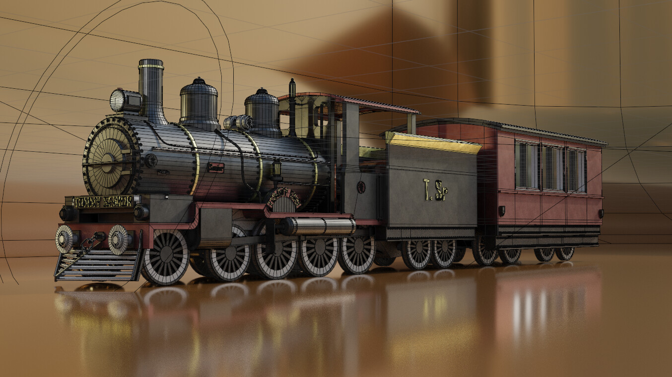 Render with Wireframe