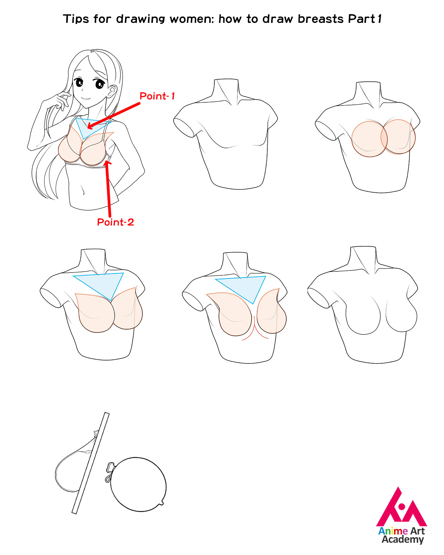 Artstation - Tips For Drawing Women: How To Draw Breasts Part1