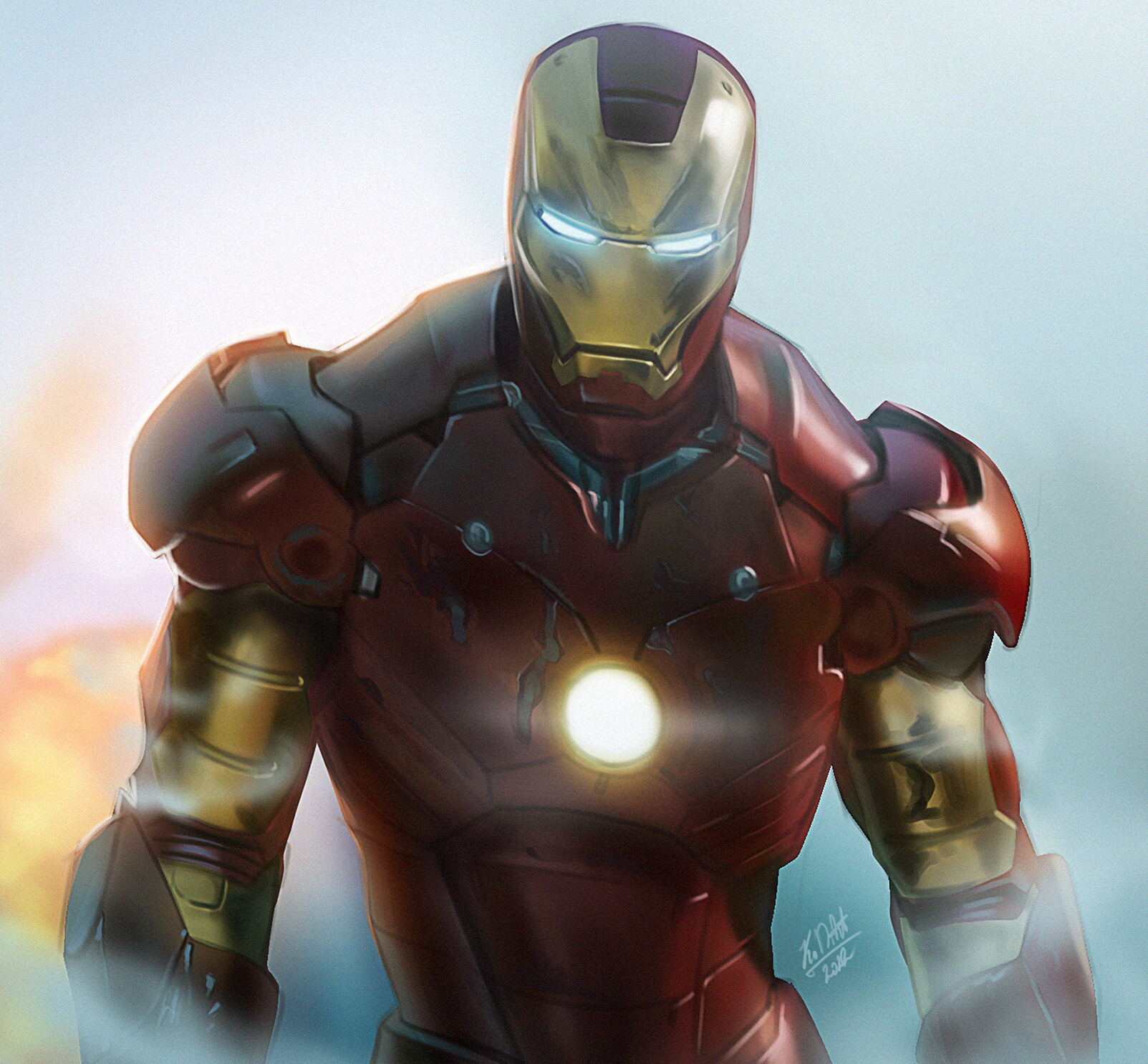 ArtStation - Iron Man study