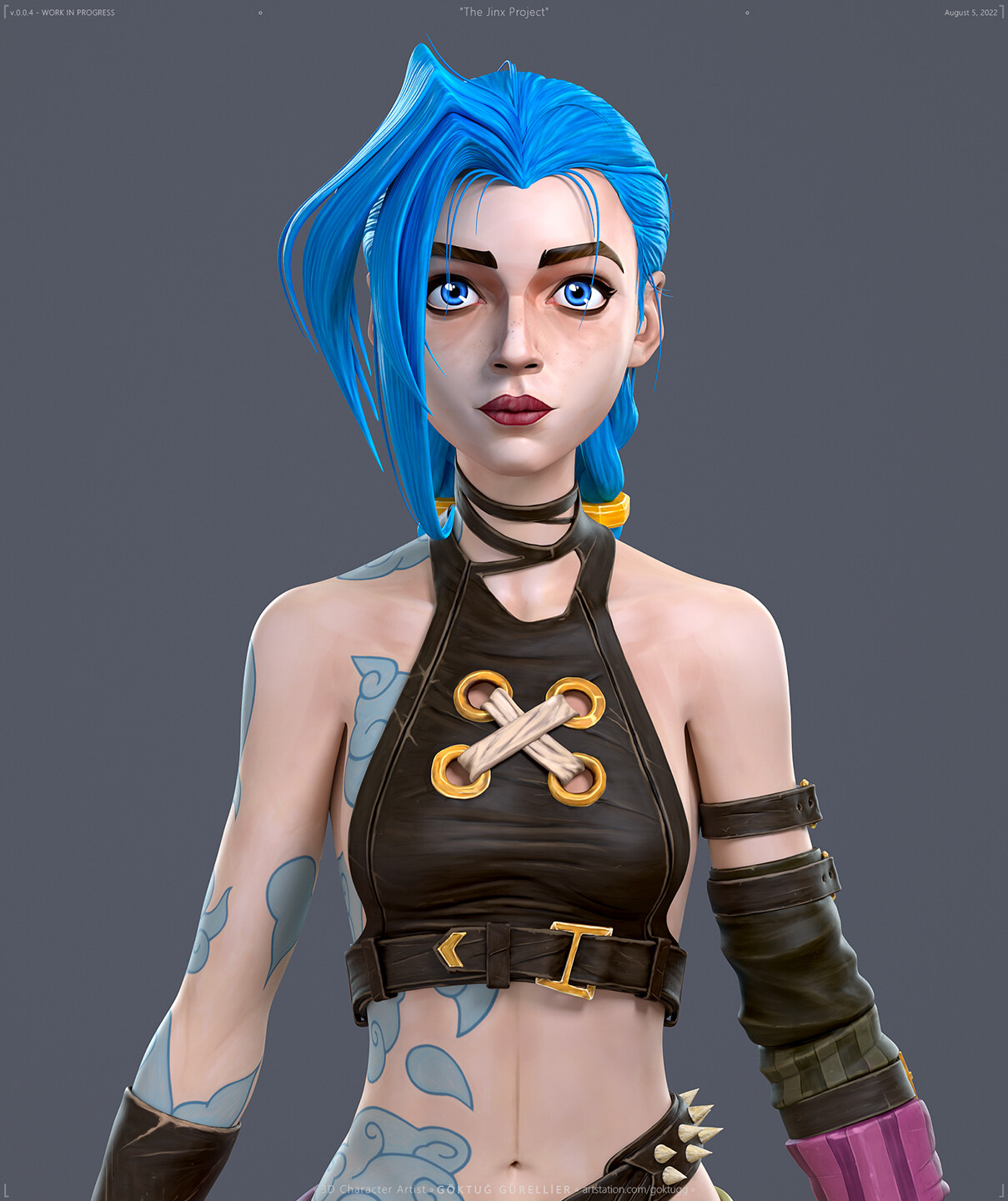 ArtStation - Jinx - WIP