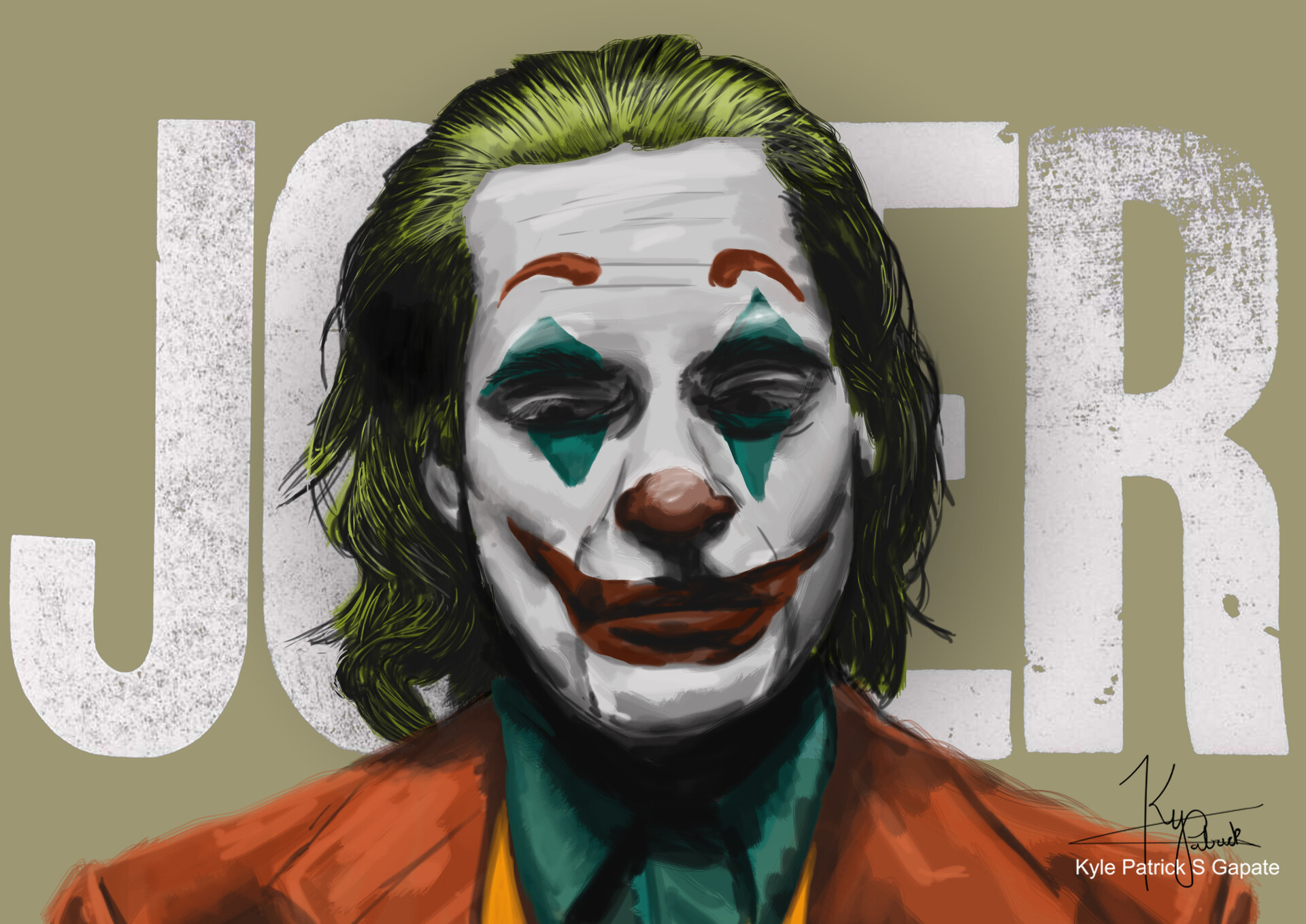 ArtStation - Joker 2019 Fan art