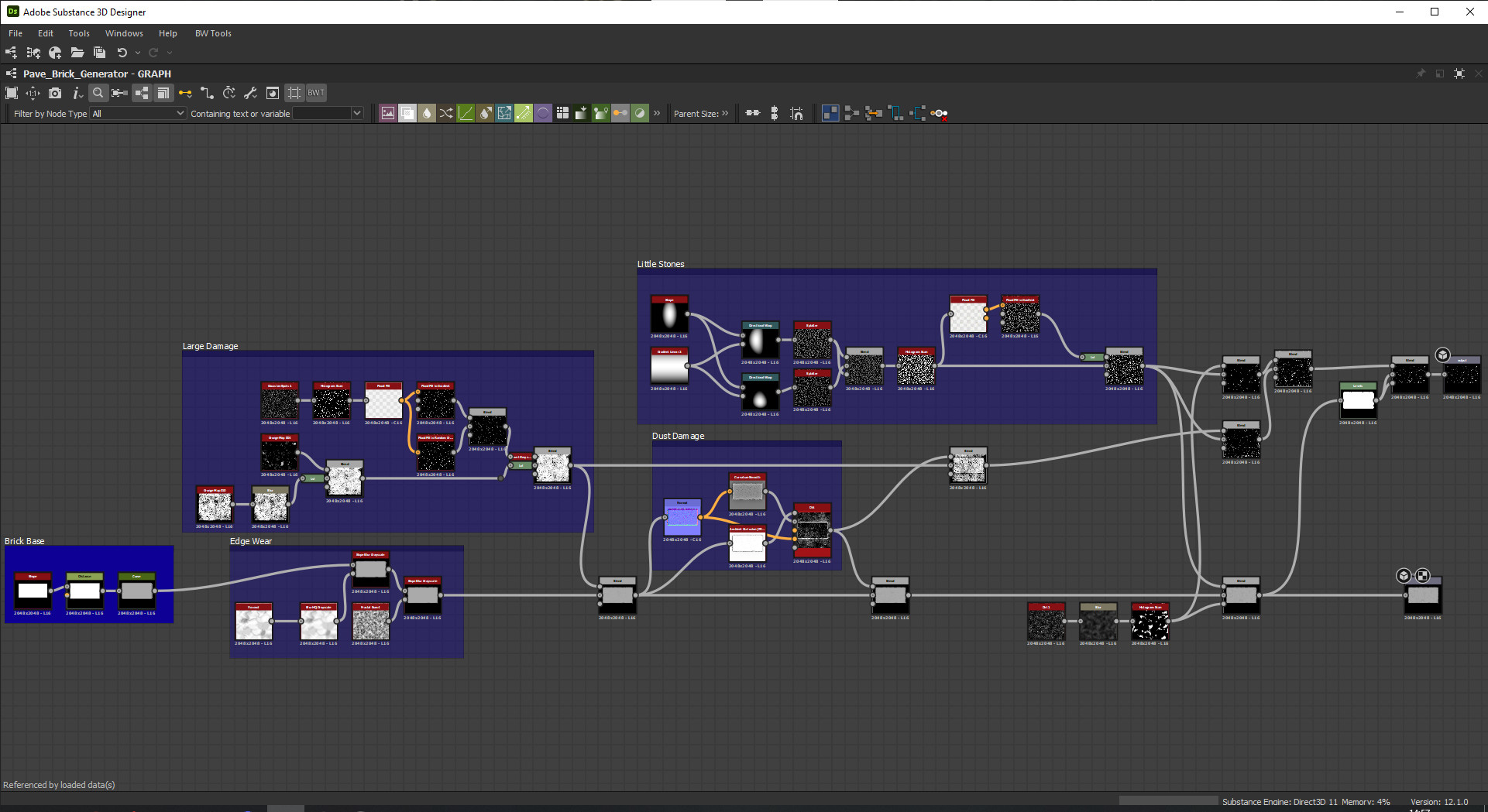 brick gen graph