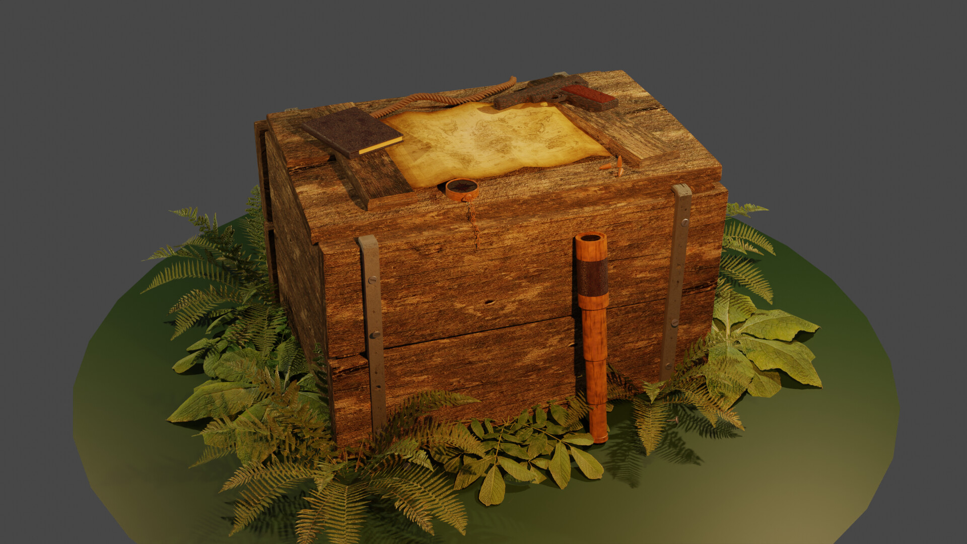 ArtStation Jungle Crate