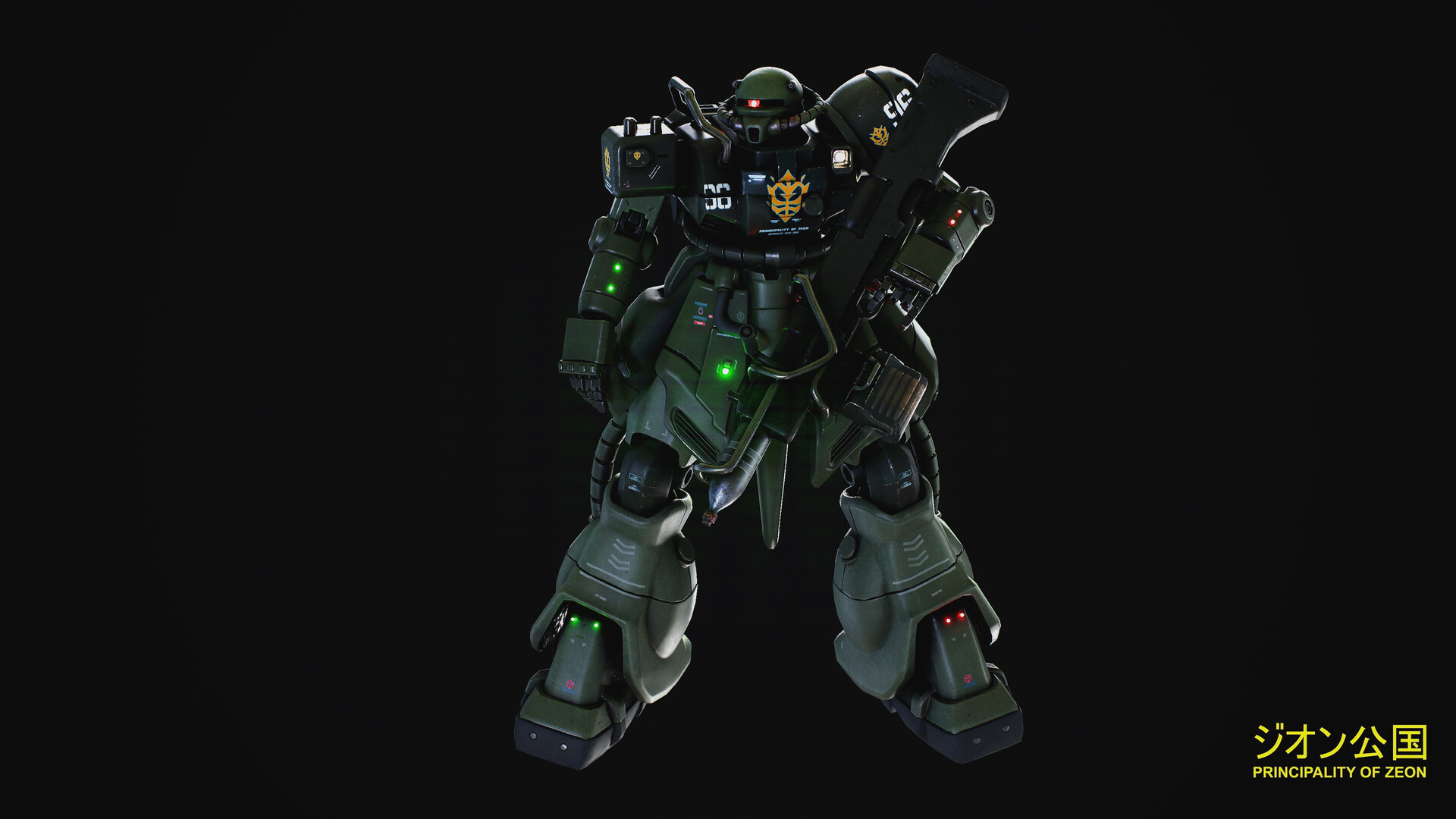 ArtStation - Zaku Ver. Krad