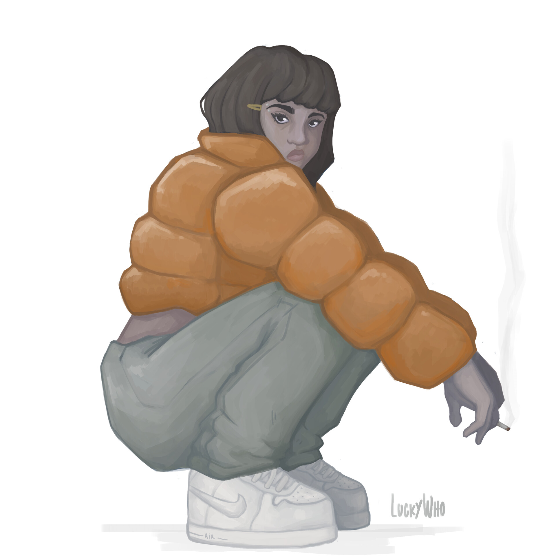 ArtStation Orange Jacket