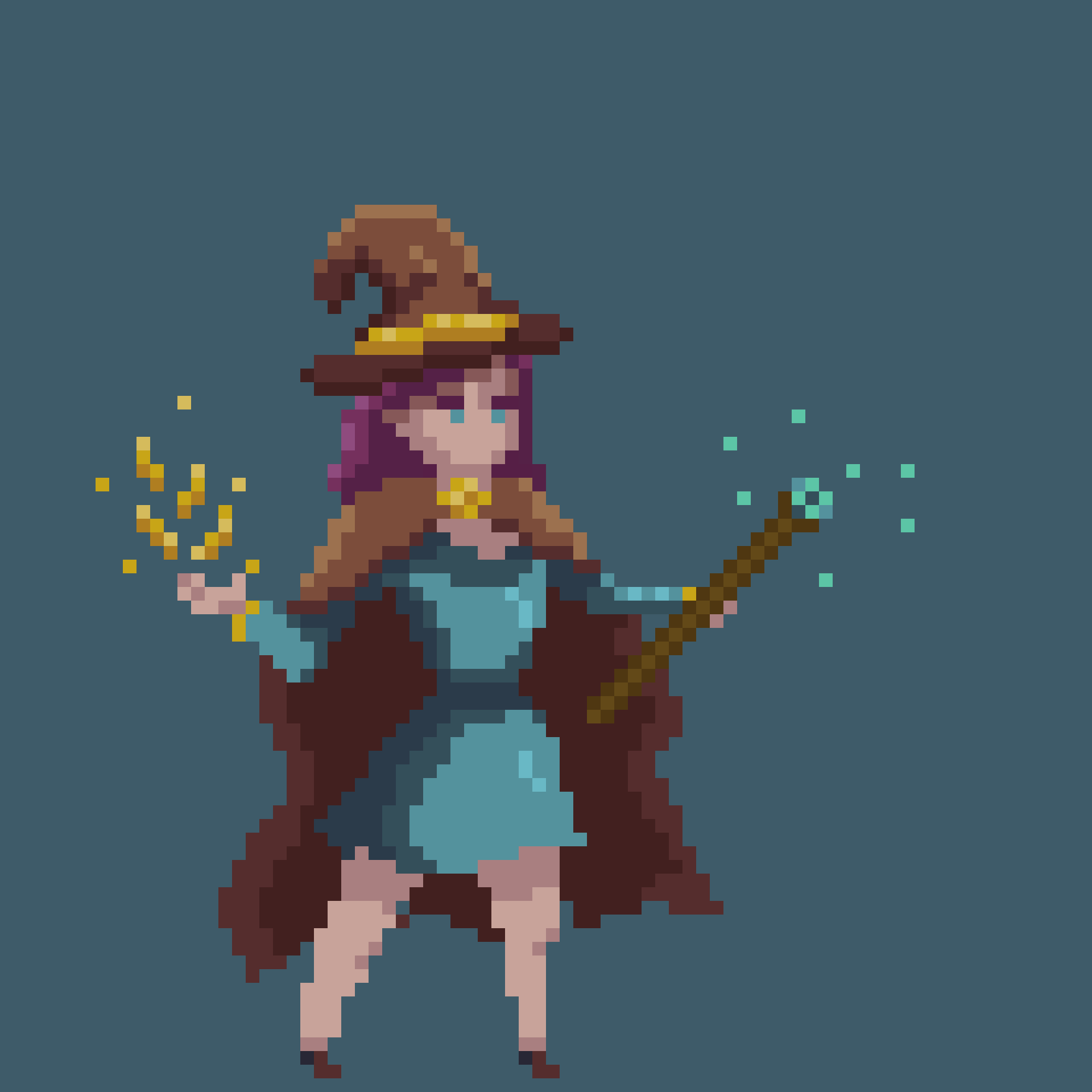 ArtStation - wizard girl