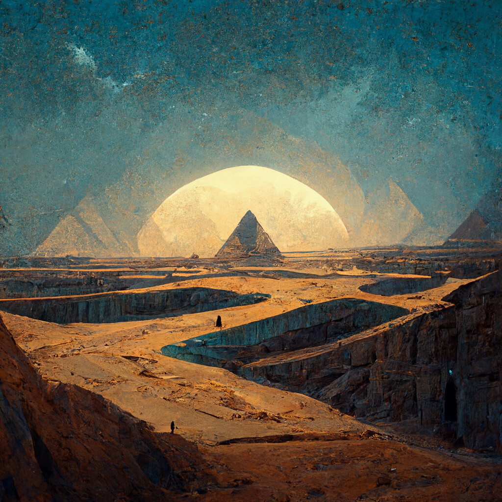 ArtStation - Tombstones Quarry | The Great Cities of Akhet-Khemet | by ...