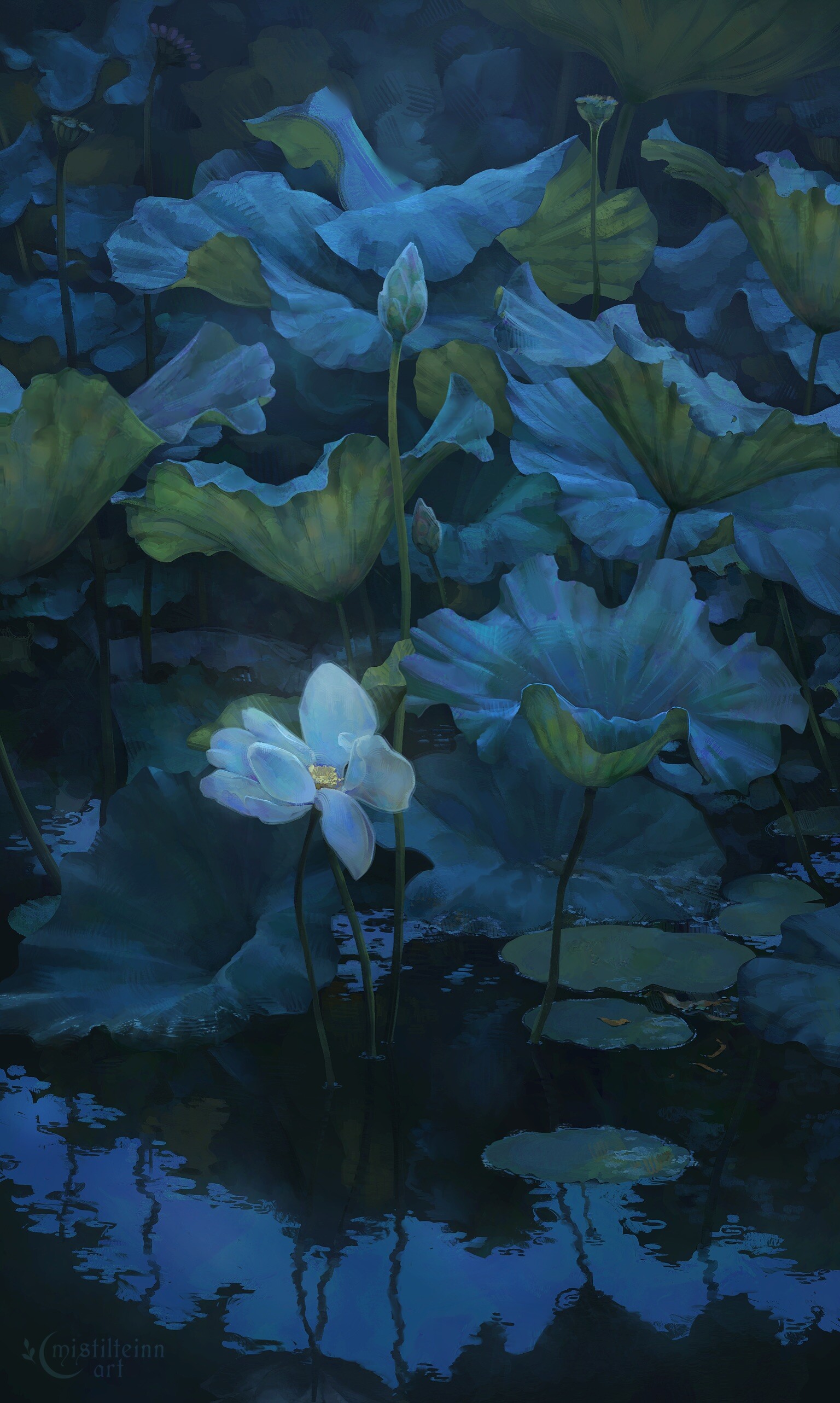 ArtStation Waterlilies Study