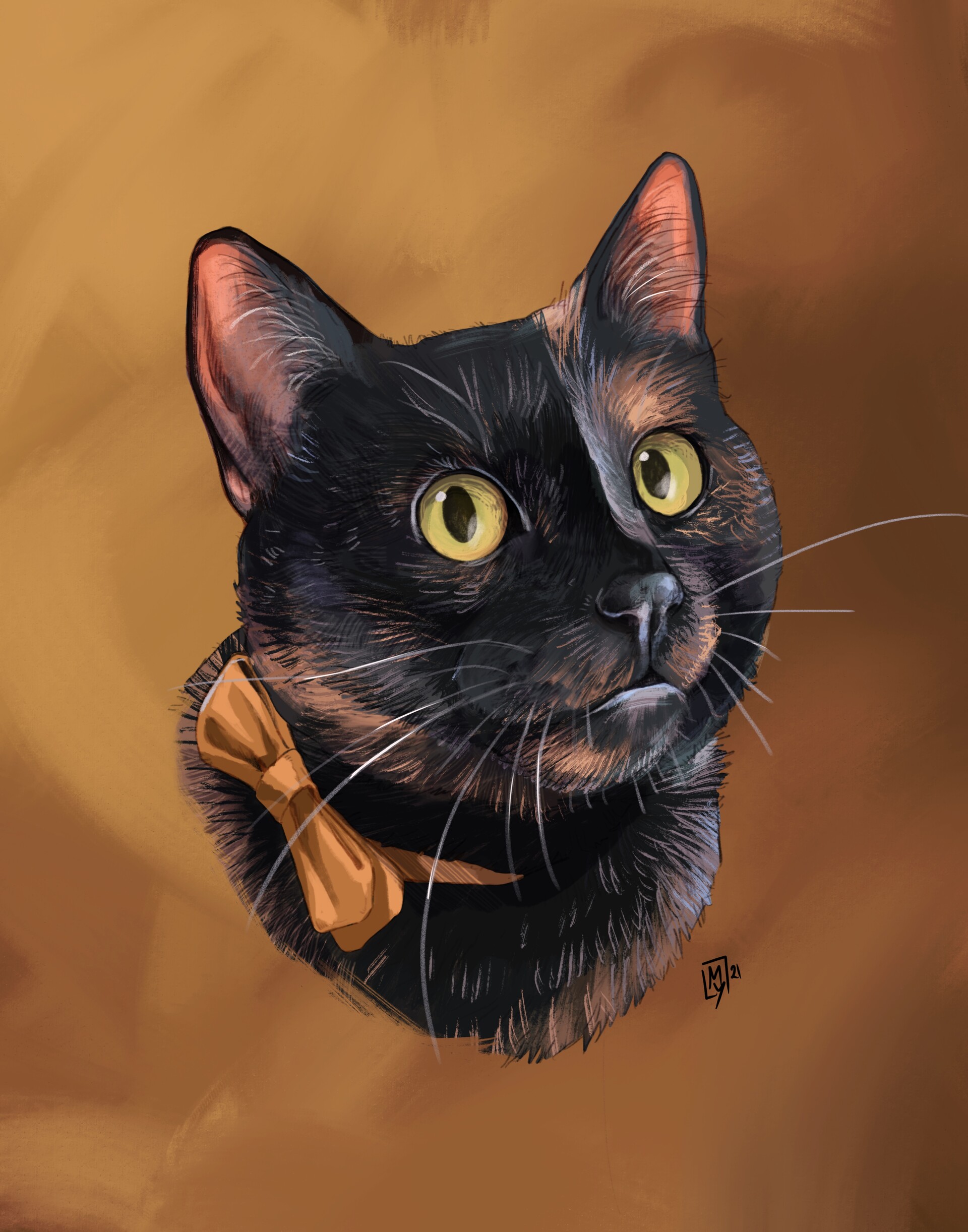 ArtStation Pet portrait 2021 Eliza