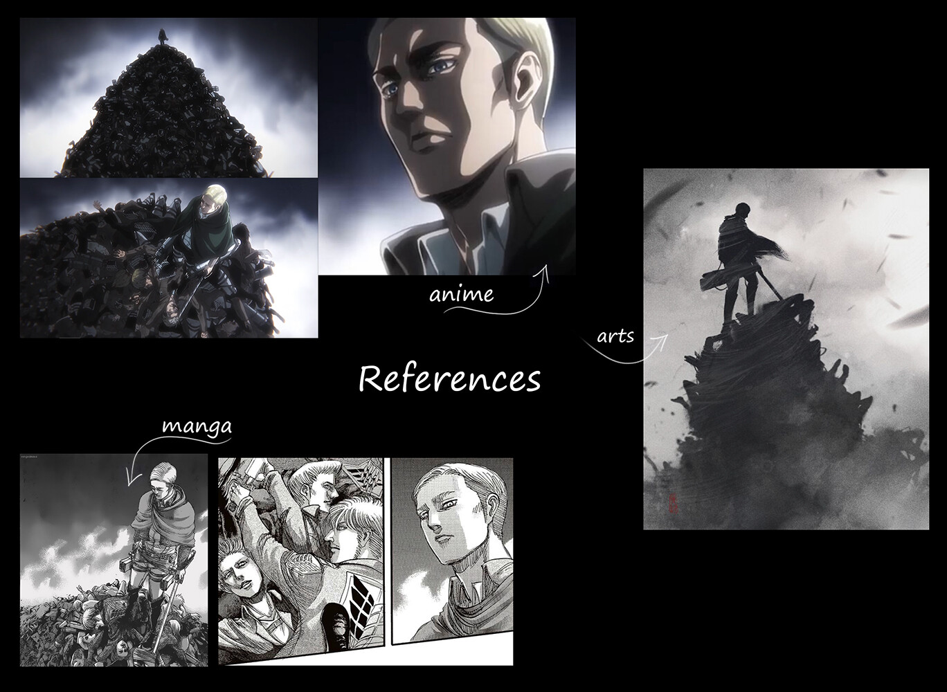 Erwin Attack On Titan Manga Full Series Erwin Aot No Regrets Watch