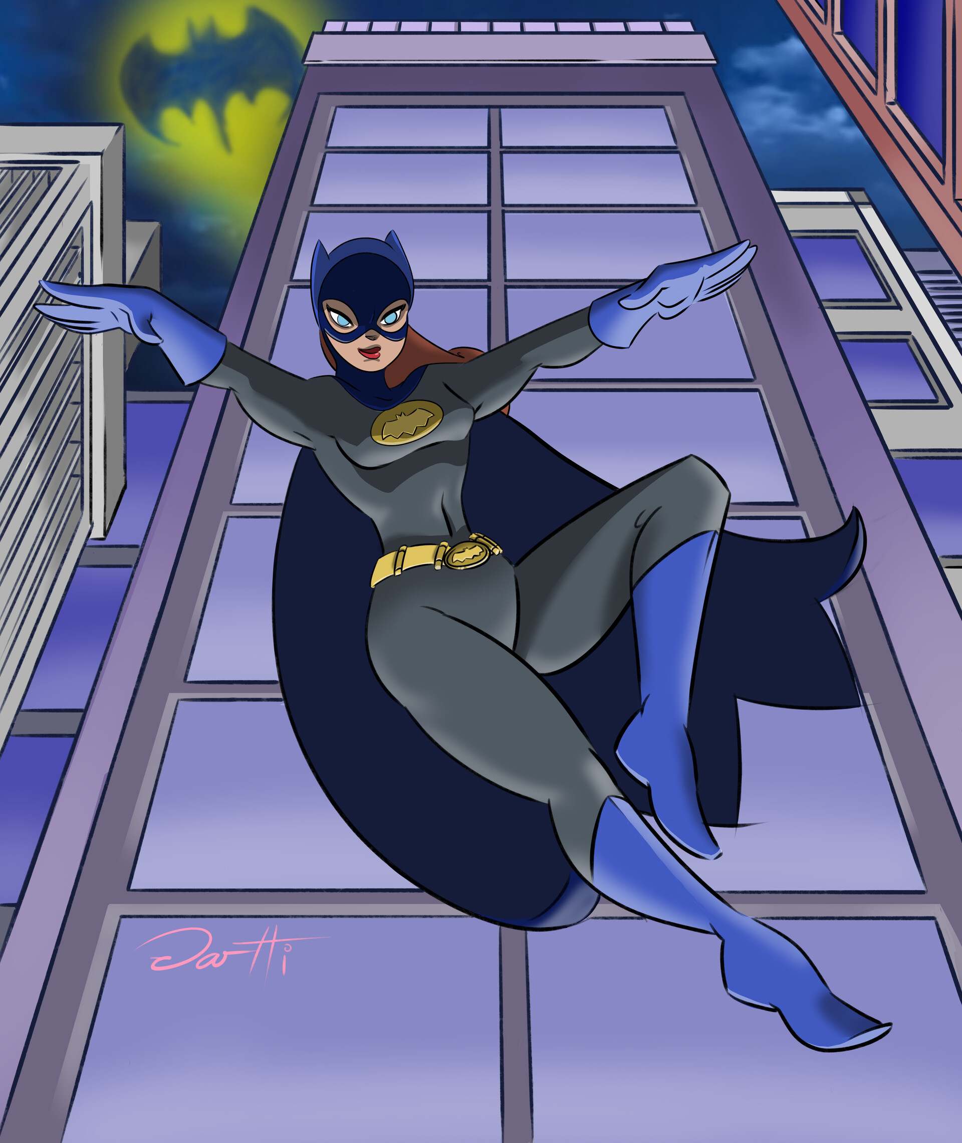 ArtStation - Batgirl. Batman: The Animated Series