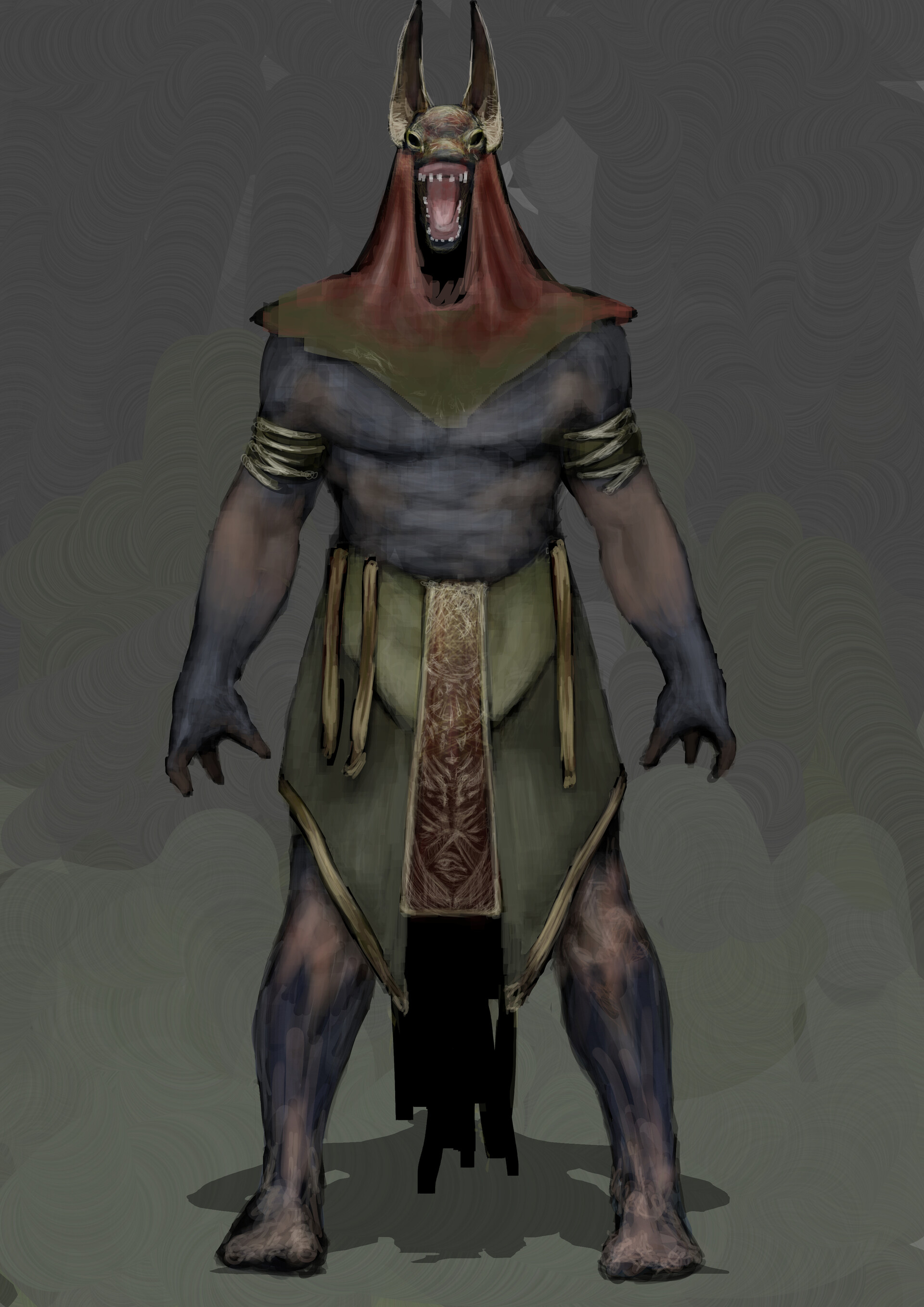 ArtStation Anubis and Mummy