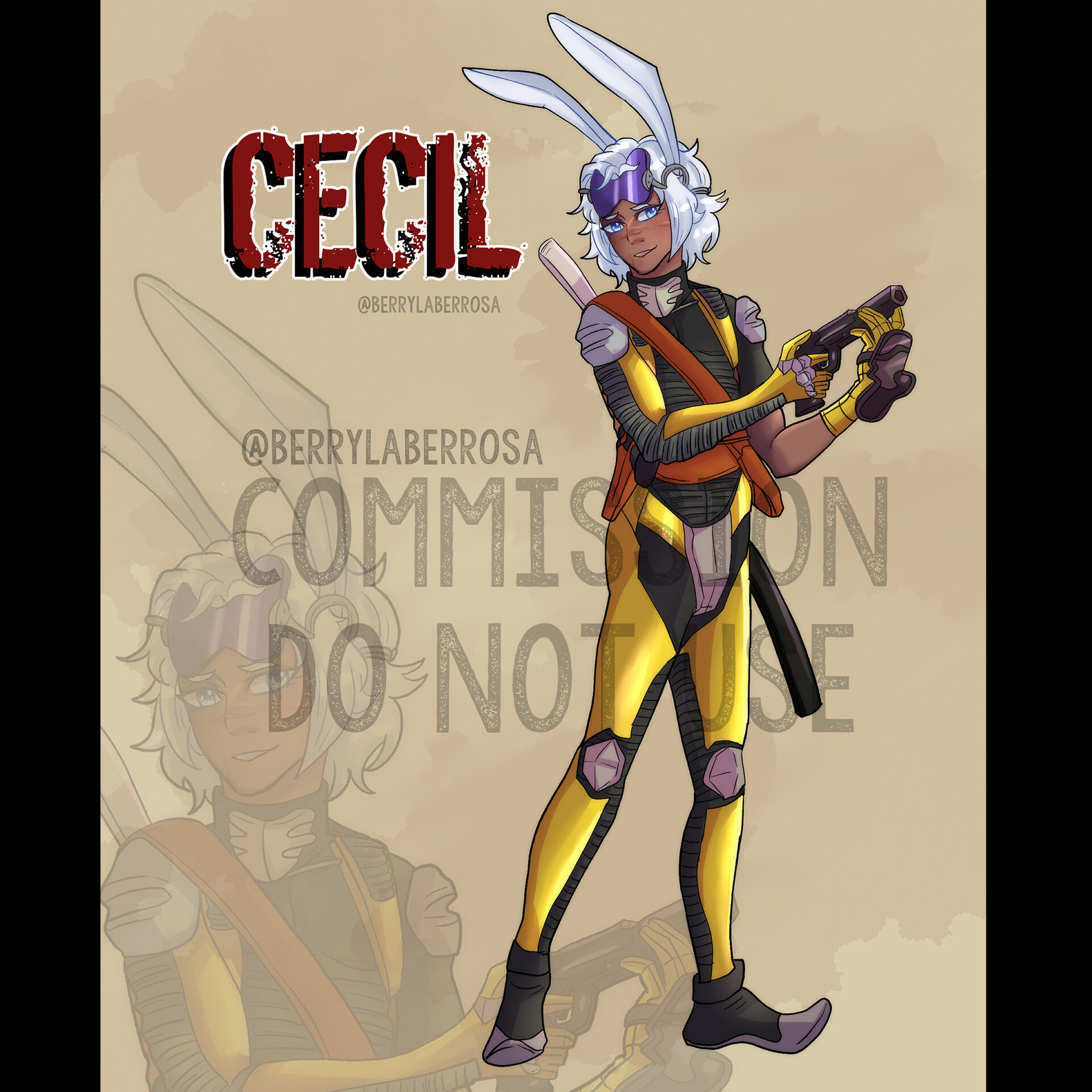ArtStation - Cecil-Oc Commission