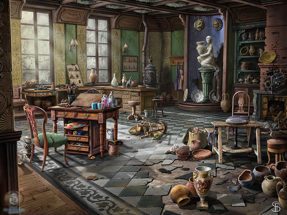 ArtStation - Hidden Object Games Art