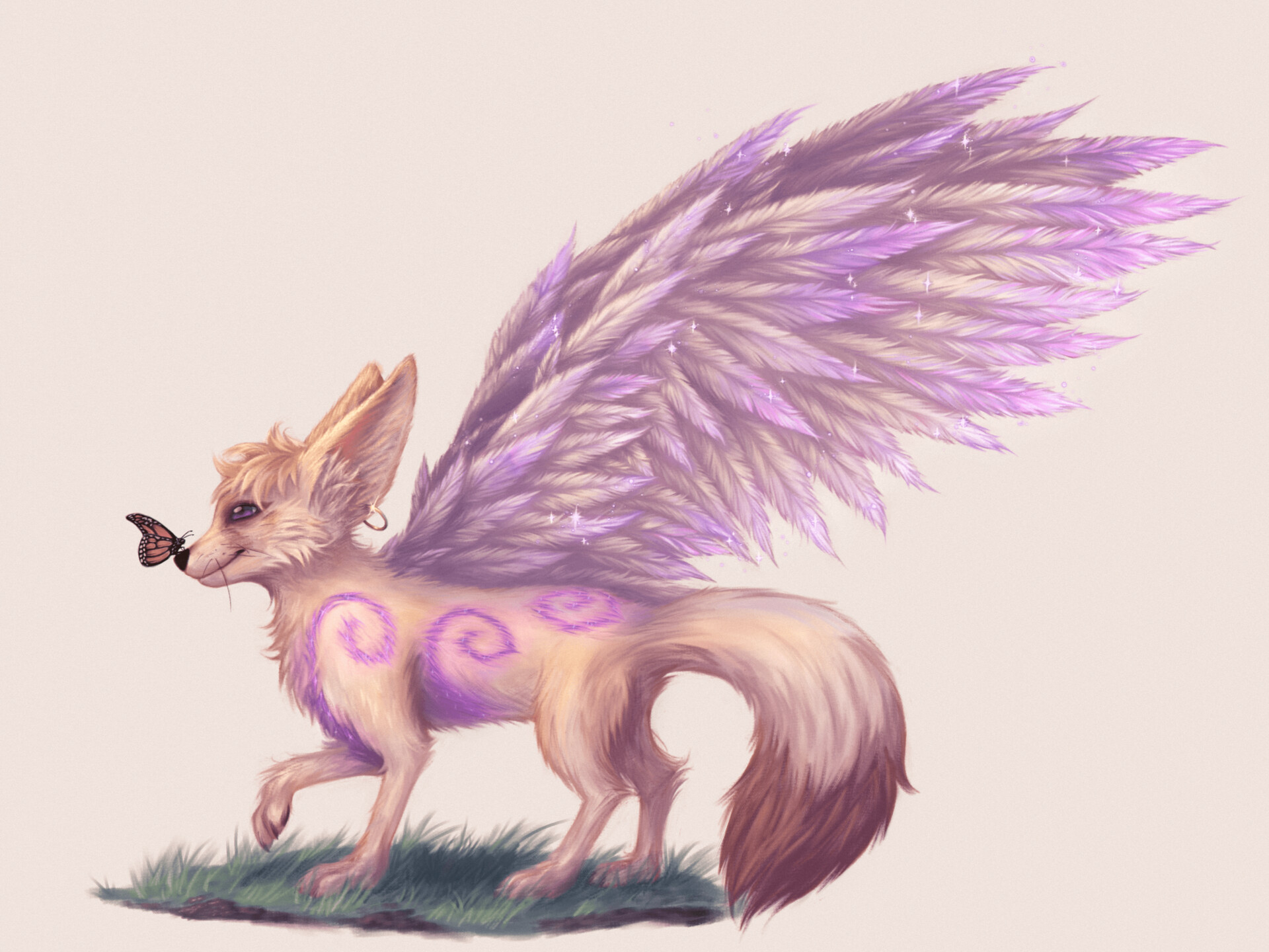 ArtStation Luna The Magical Fox!