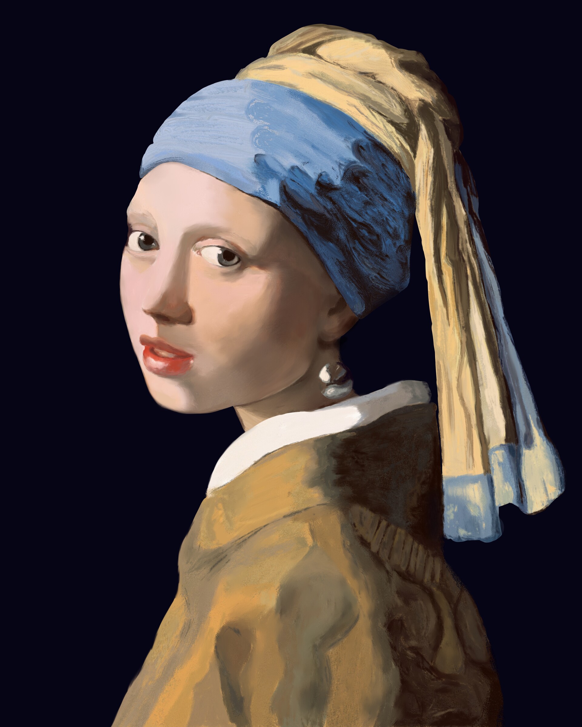 ArtStation - Master Study - Johannes Vermeer