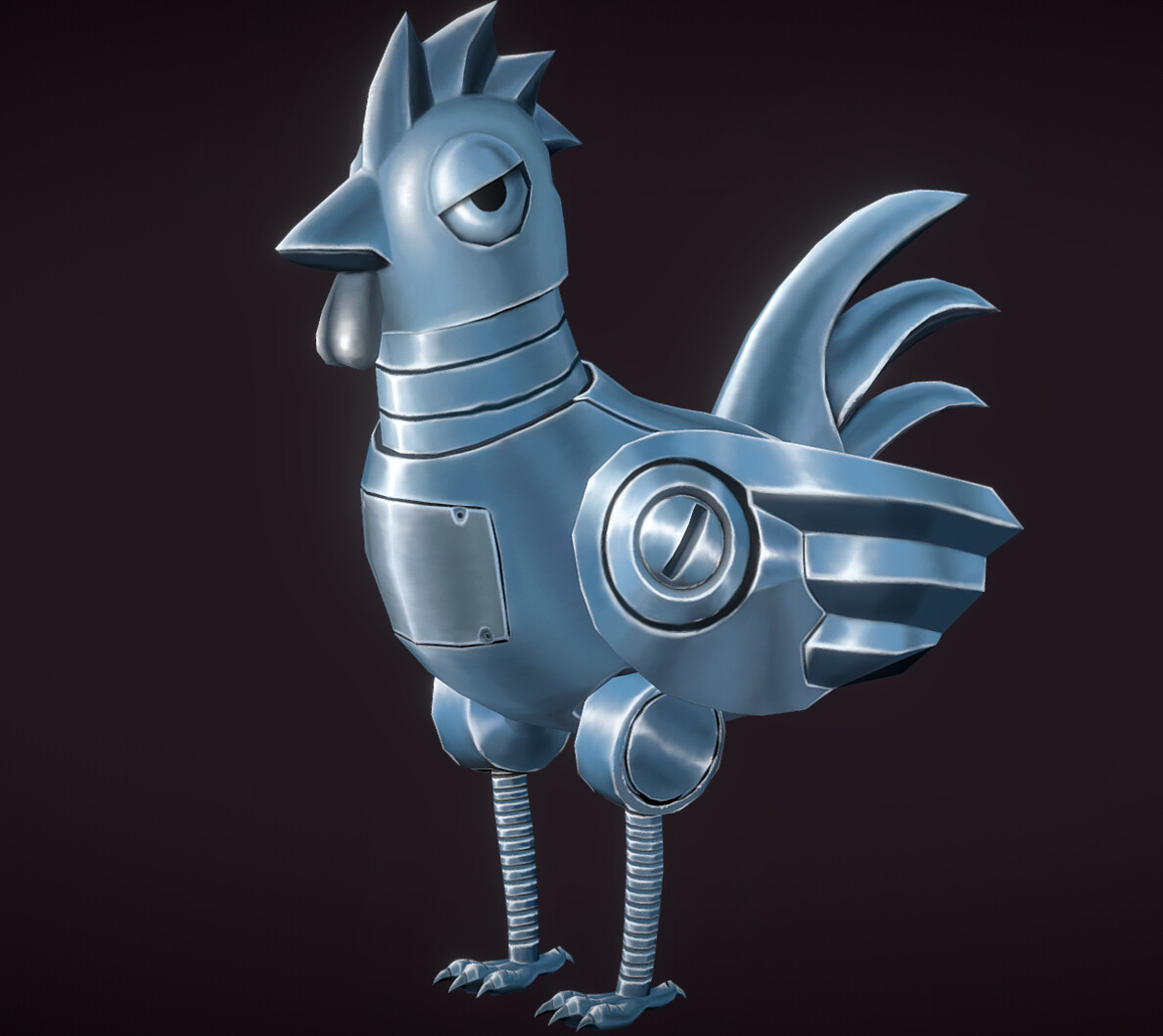 ArtStation - Valorant Metal chicken for RealTime fanart