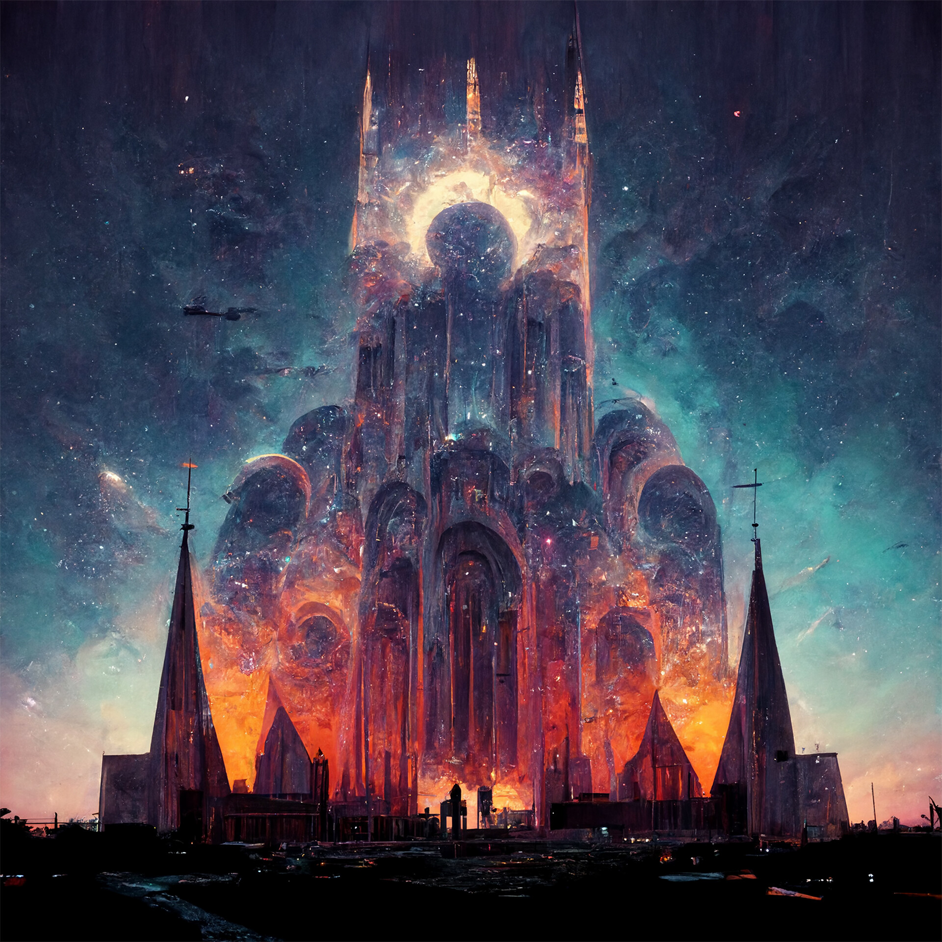 ArtStation Cosmic Cathedrals 23