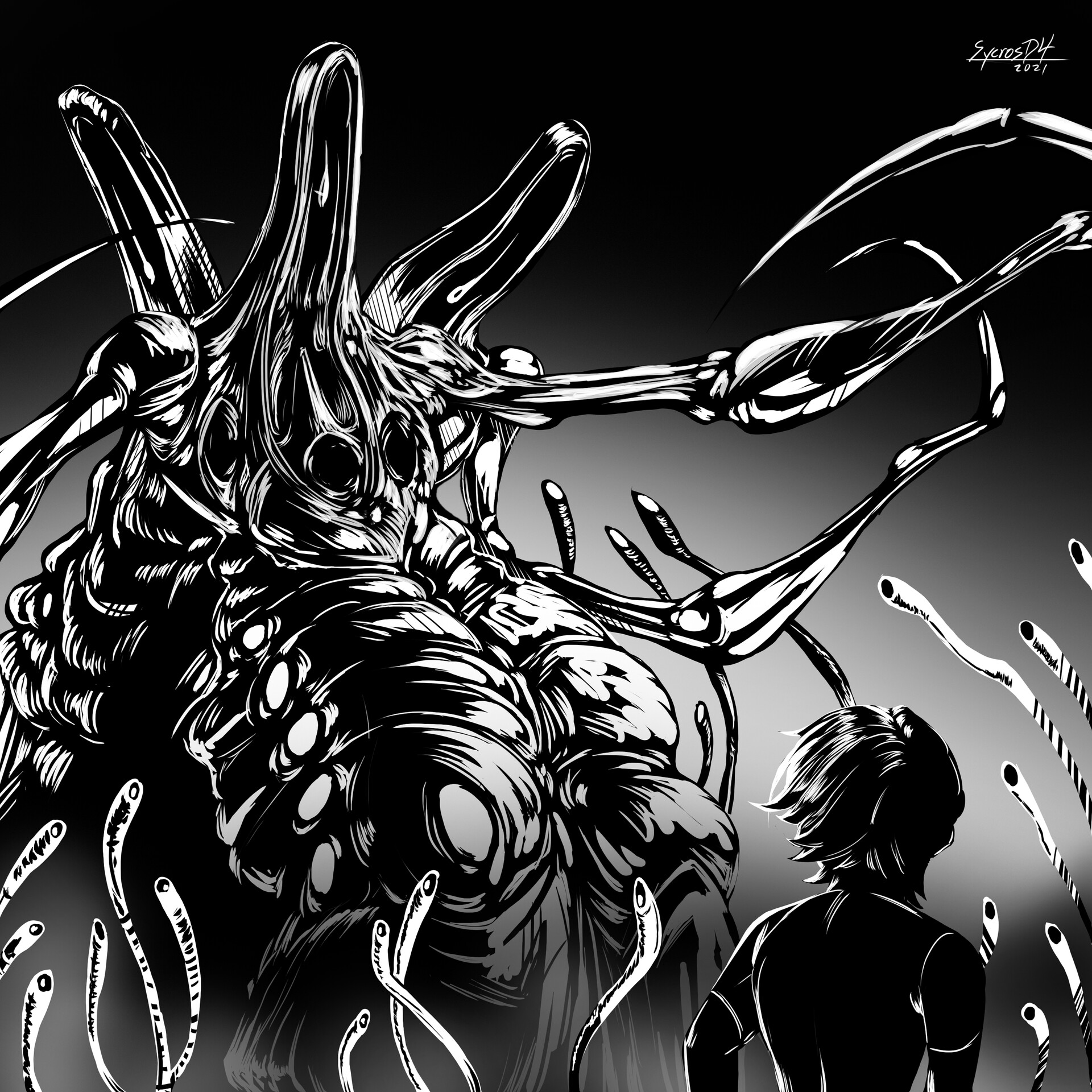 ArtStation - Nightalk - Concept Sketch 5