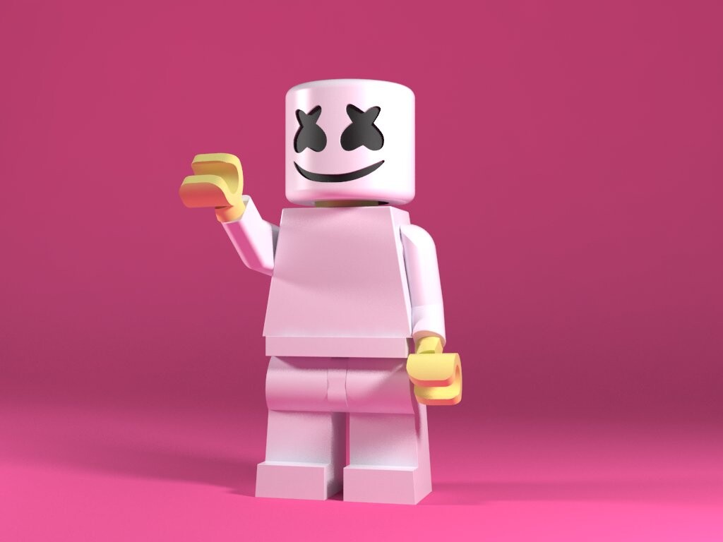Lego fortnite marshmello sales