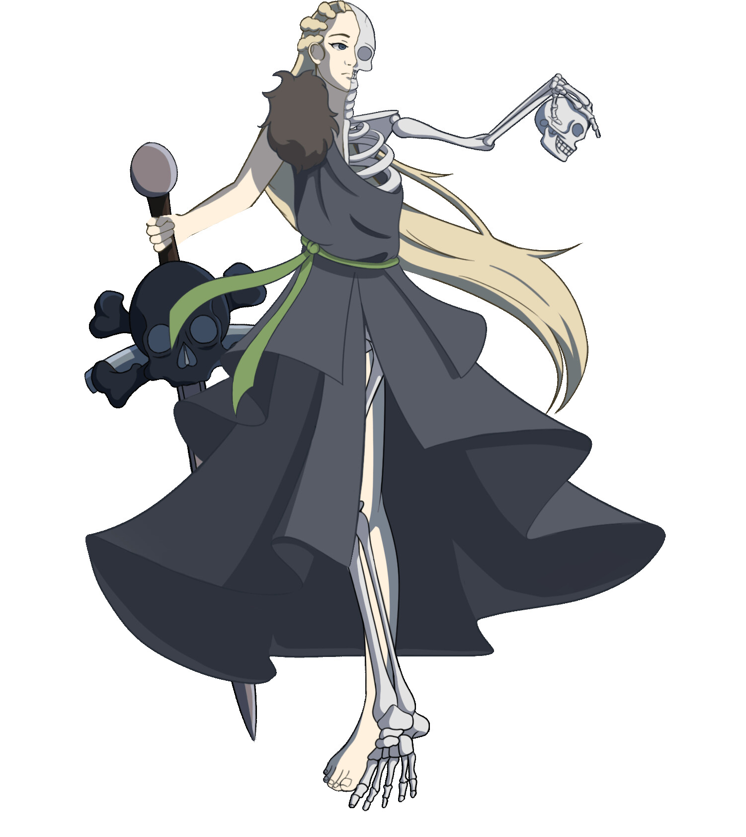 ArtStation Hel, Ruler of the underworld.