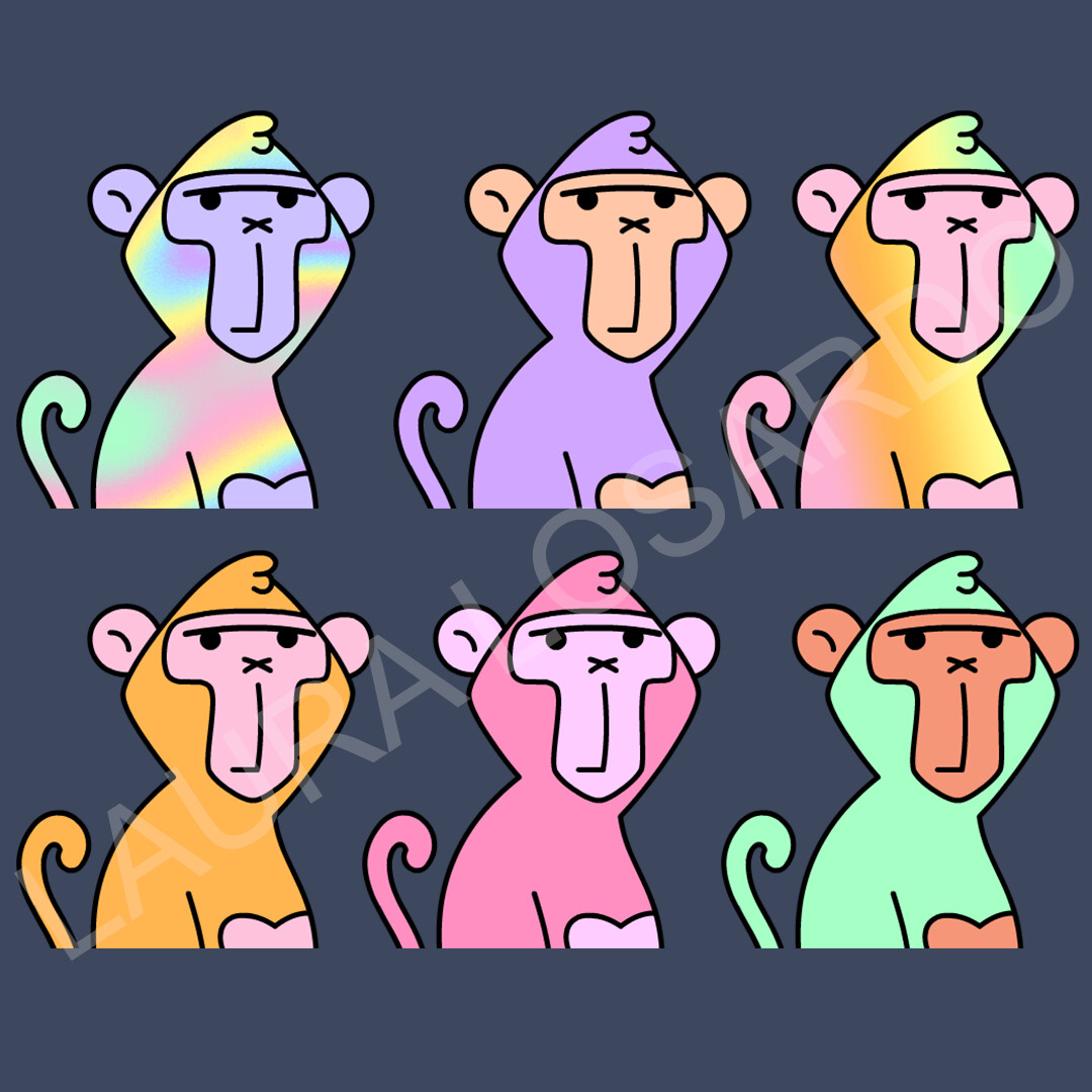 ArtStation - Doodle Monkeys
