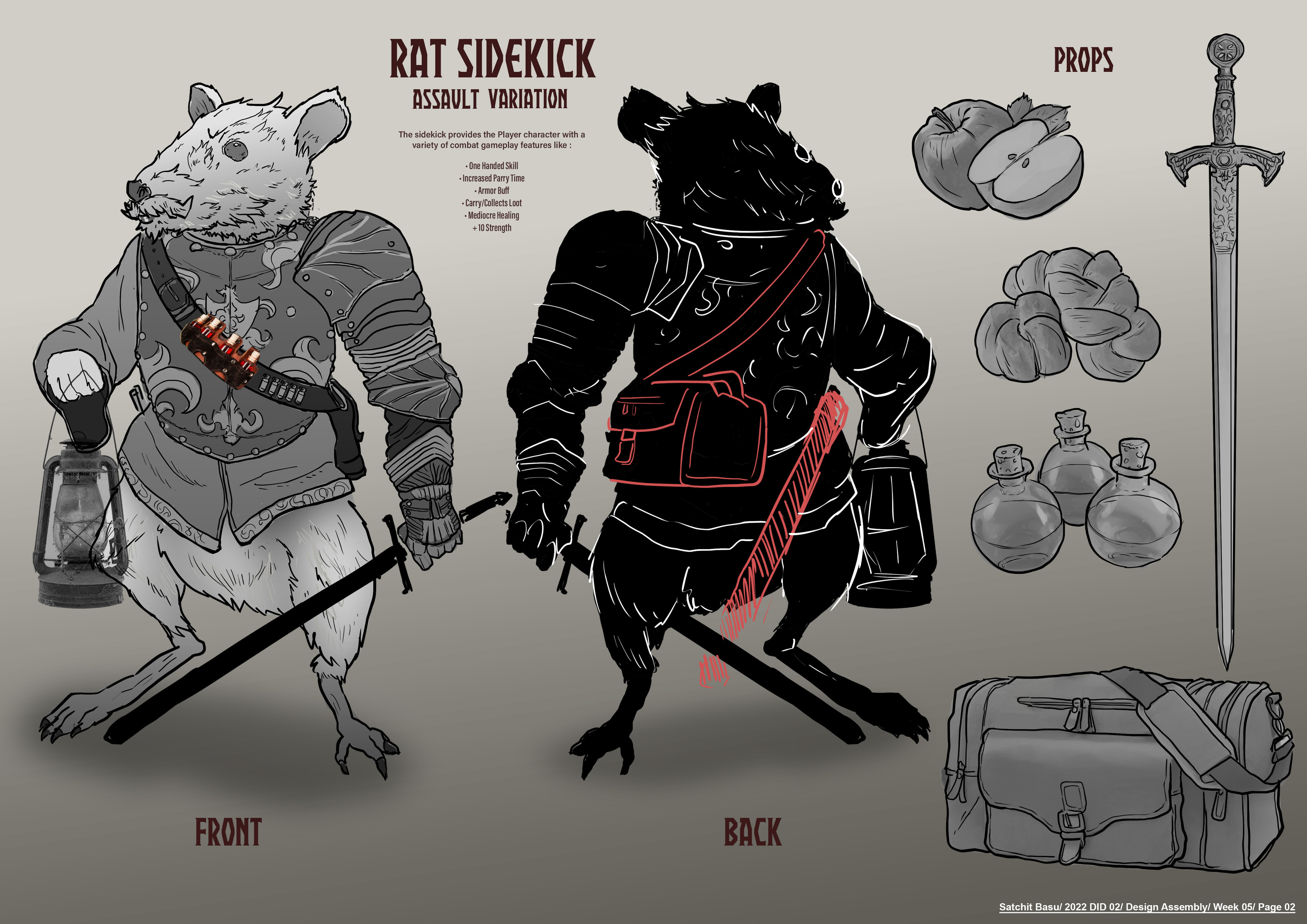Satchit Basu - Stealth Rat - Sidekick Design