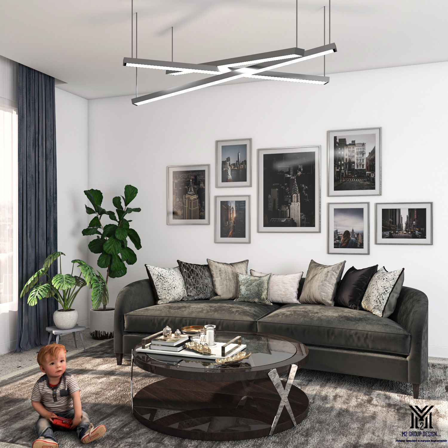 ArtStation - living room design
