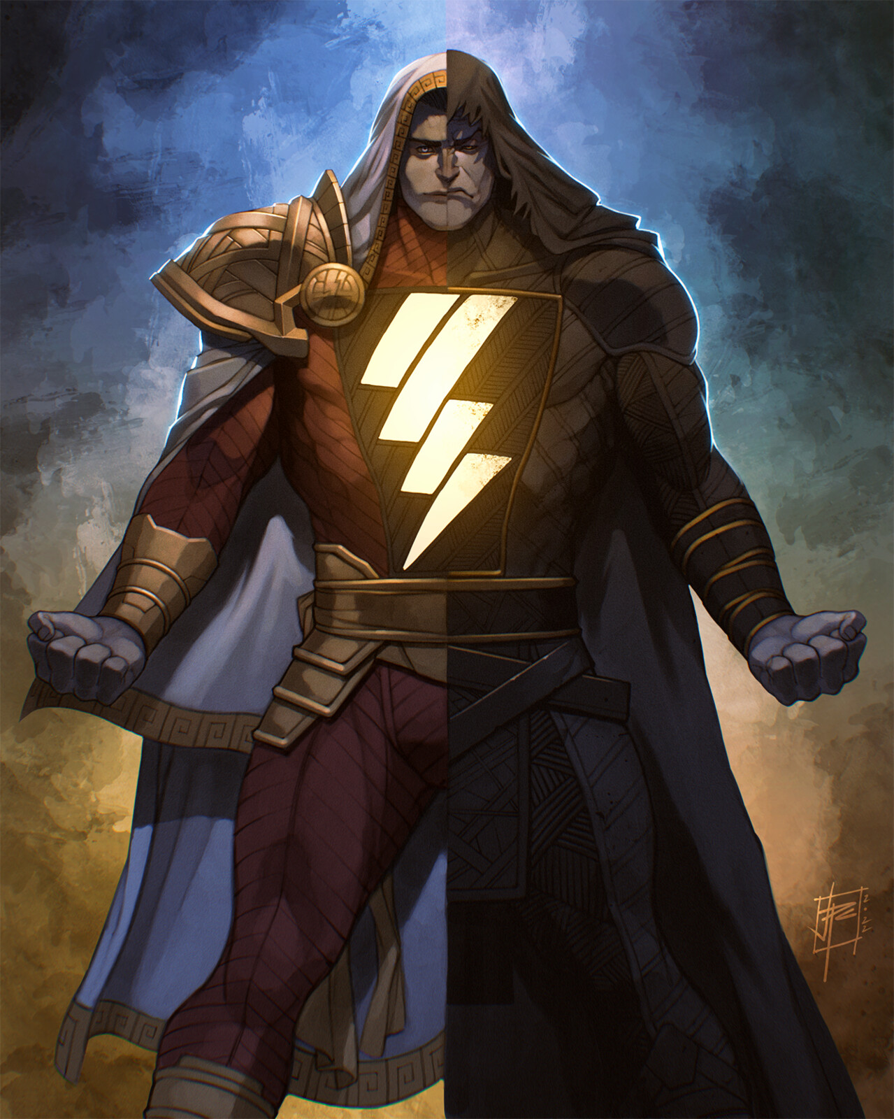 Paolo Cagampan Shazam x Black Adam
