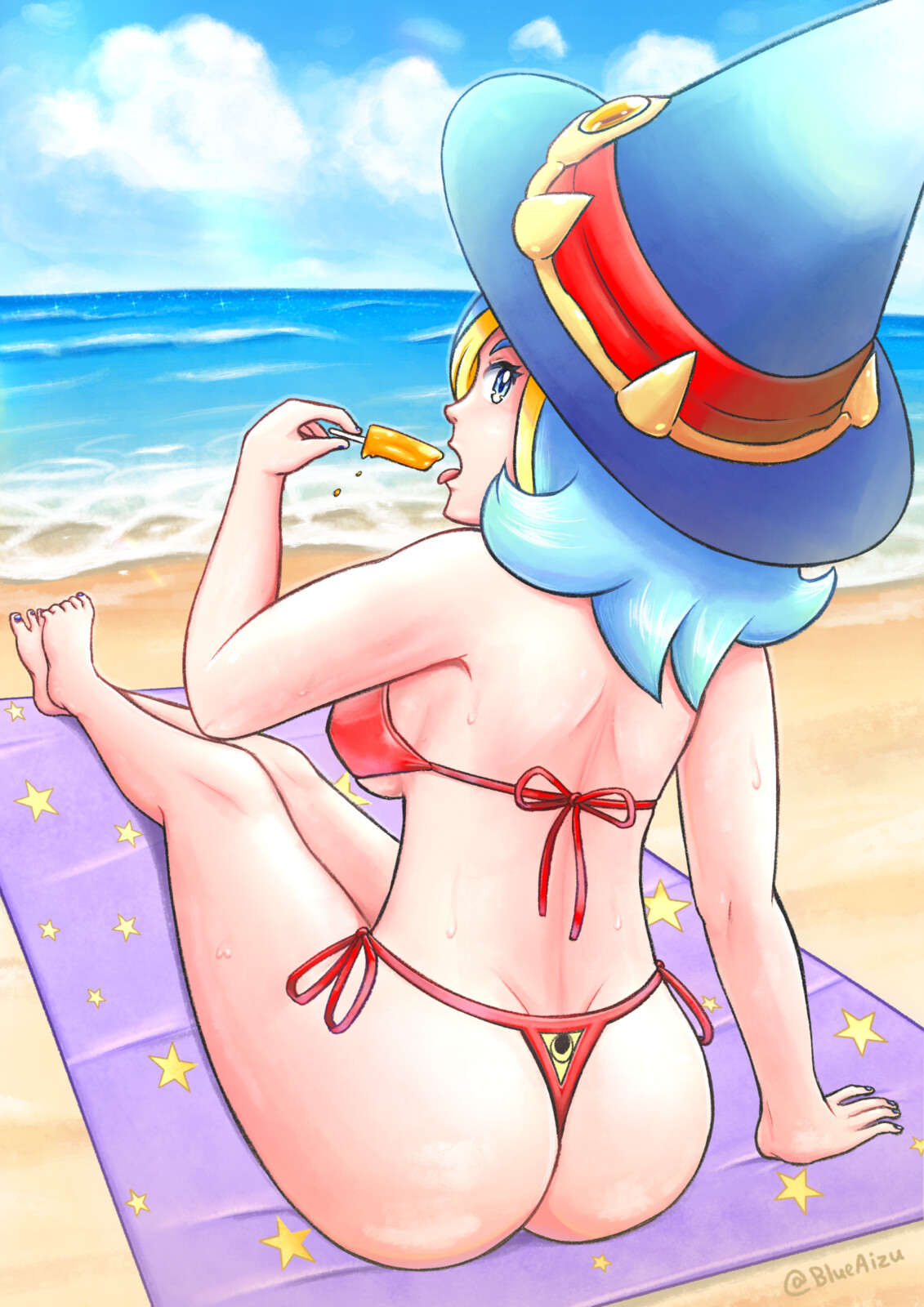 Lapis' Day at the Beach