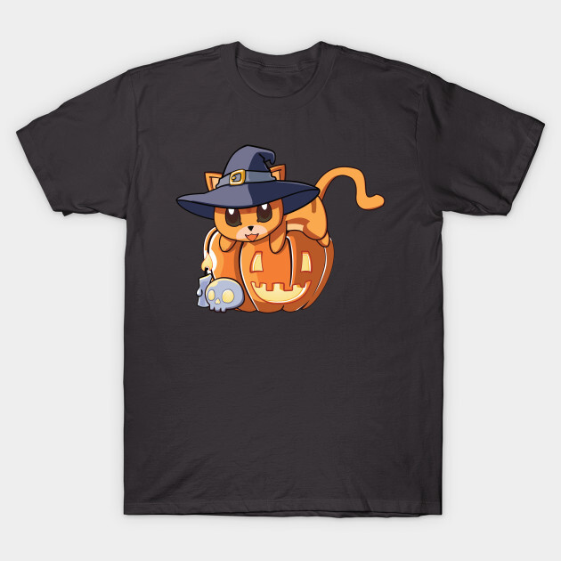 Red Cat on a Pumpkin T-Shirt
https://www.teepublic.com/t-shirt/34117788-red-cat-on-a-pumpkin?store_id=125261