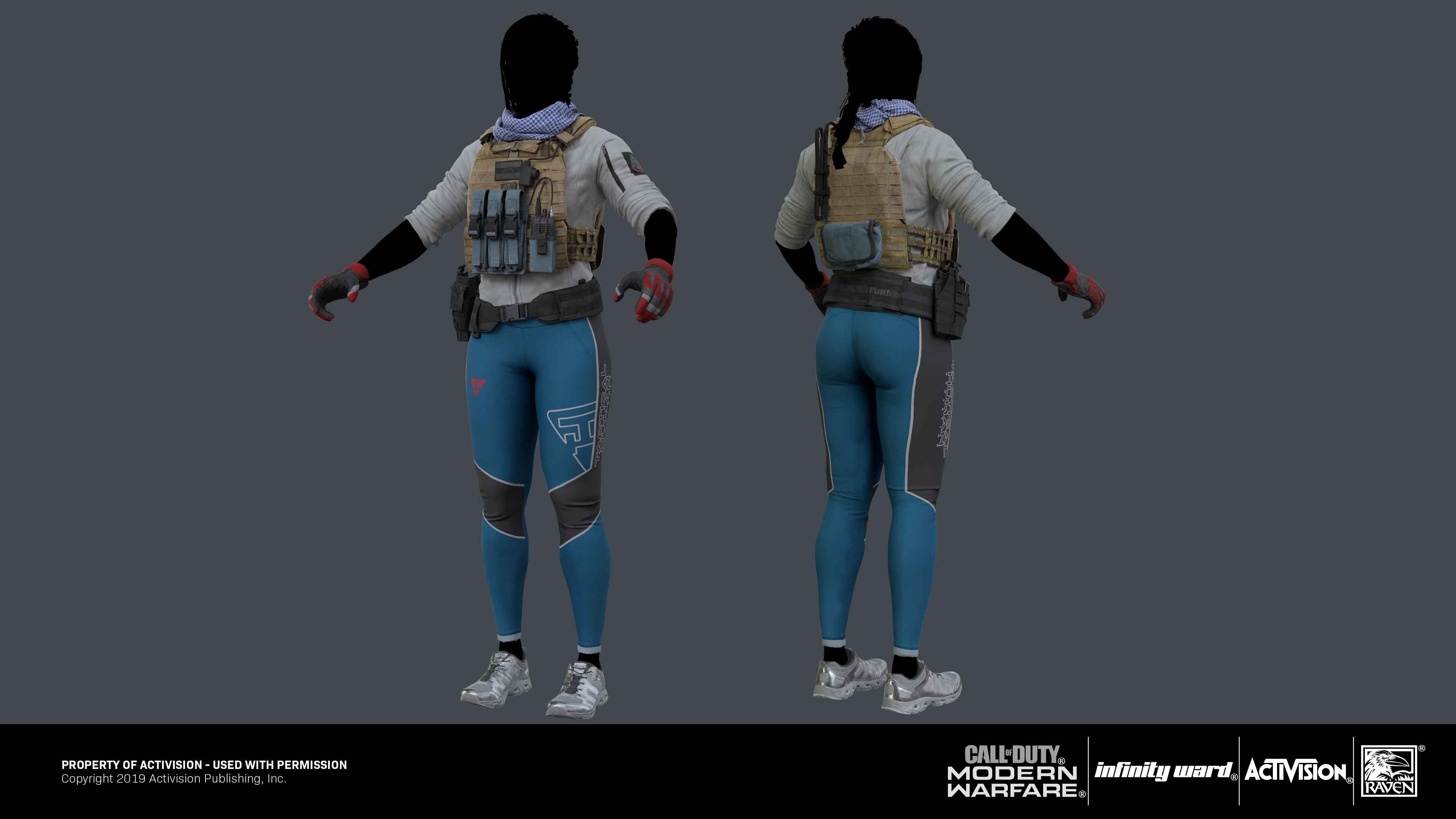 Zedra skin 2: Responsible for modifying and re-texturing for existing parts to create skins. (Existing parts used were created by various Artist)