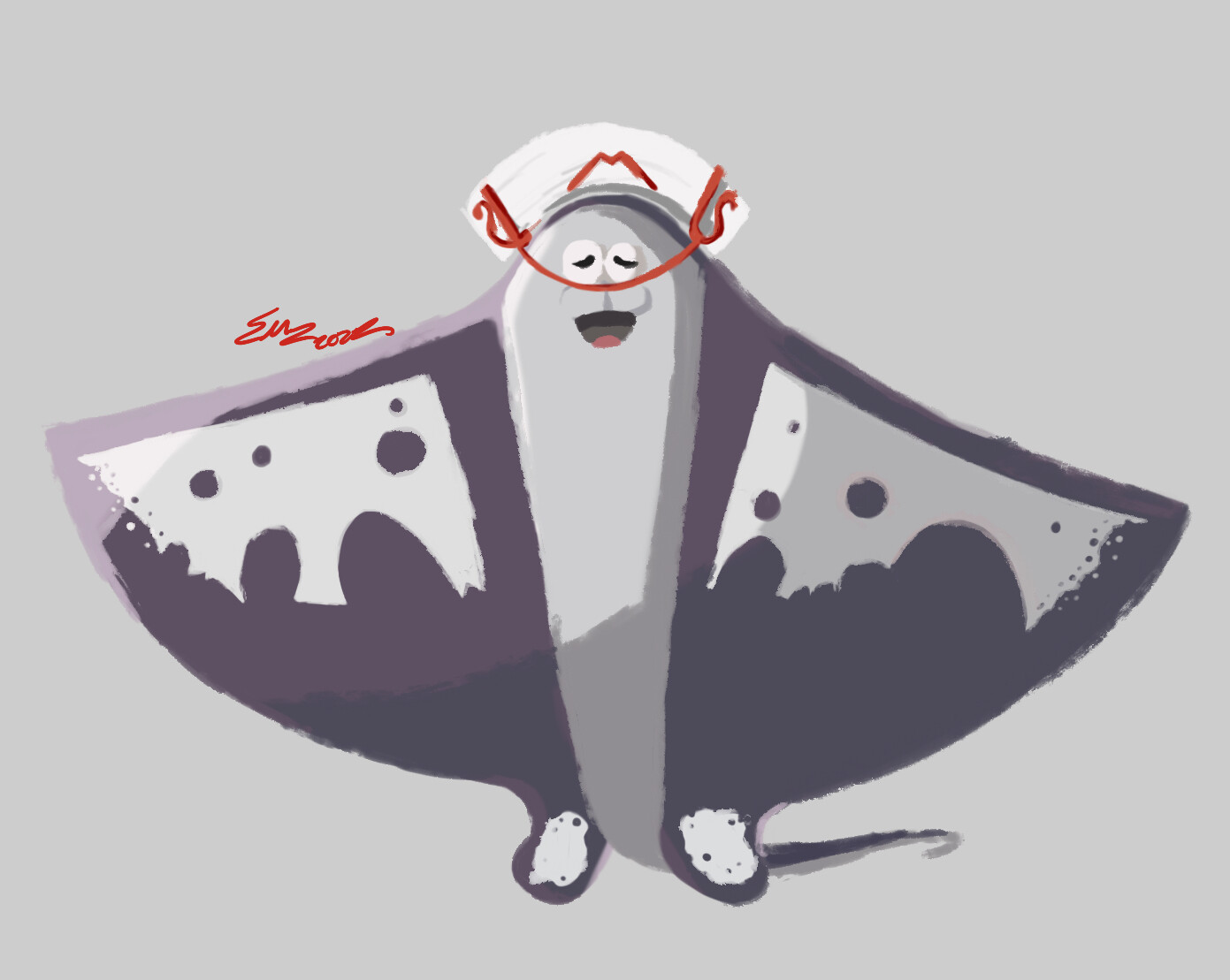 ArtStation Big man , splatoon 3
