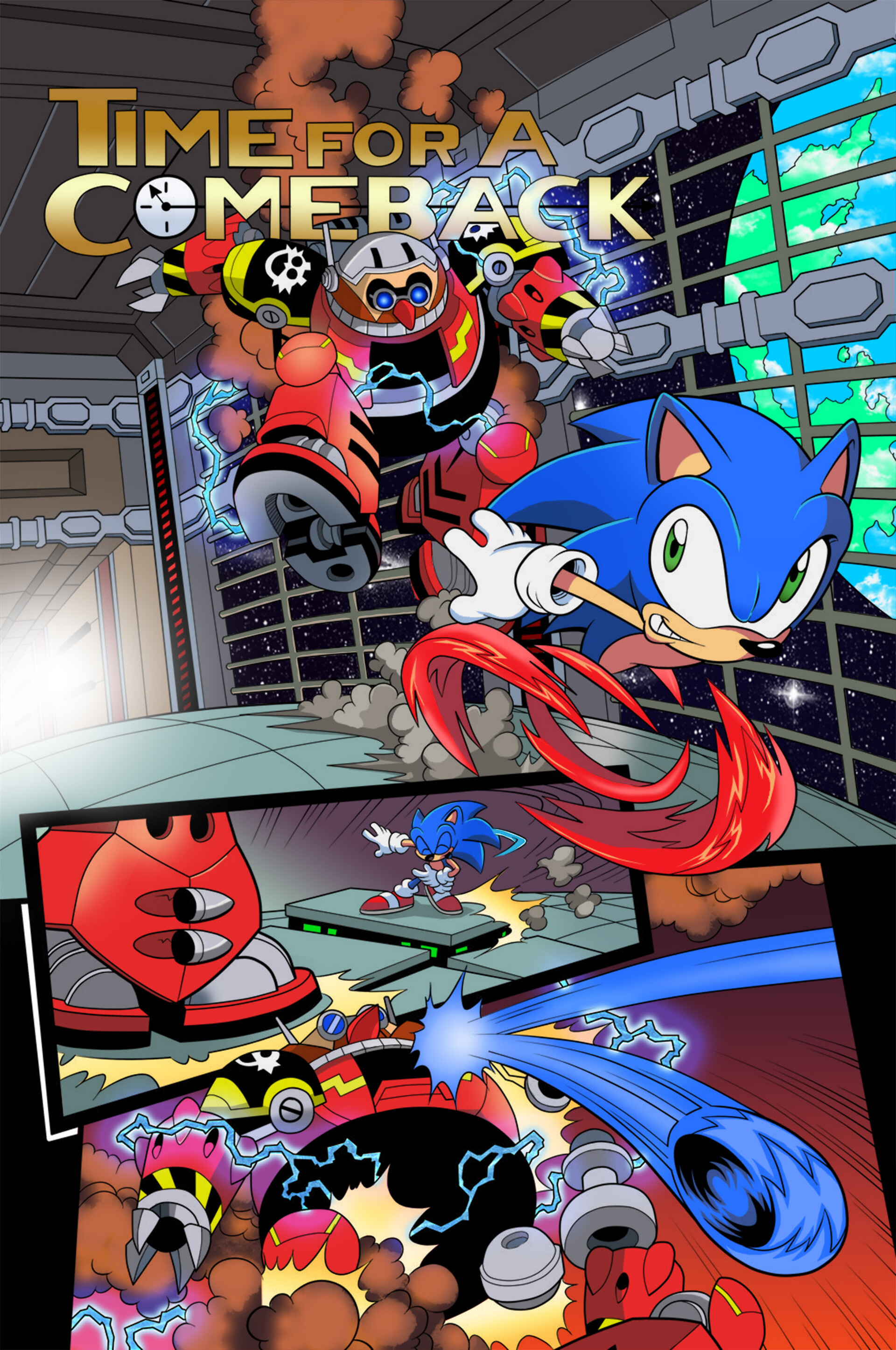 Sonic the Comic Issue 80, Sonic Wiki Zone