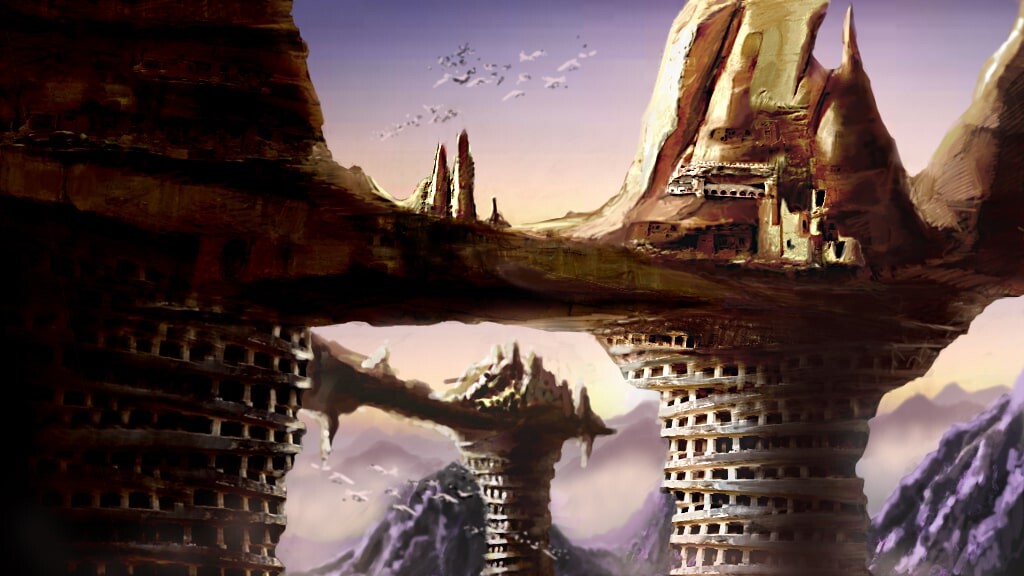 ArtStation "SAND CITY" Concept Art