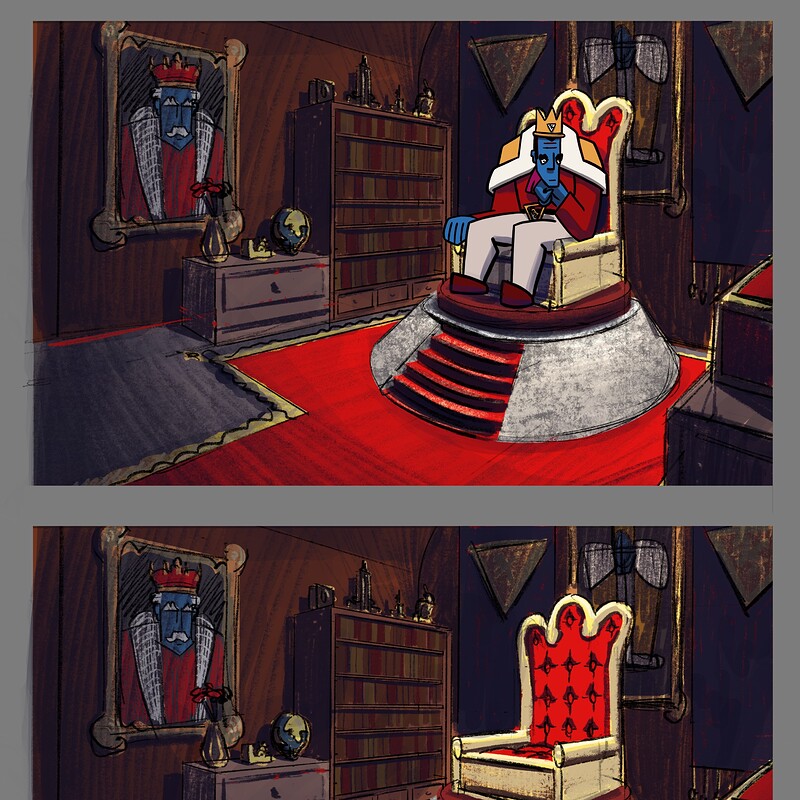 King Character Design