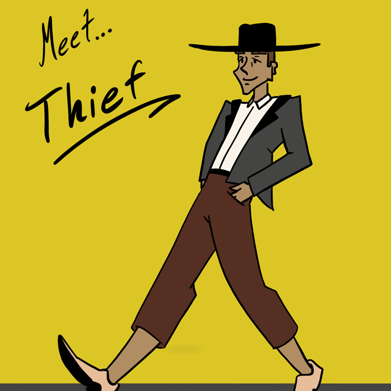 Thief Walk Cycle
