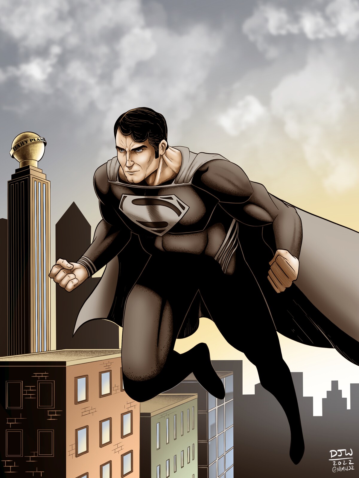 Black Suit Superman (ZSJL Edition)