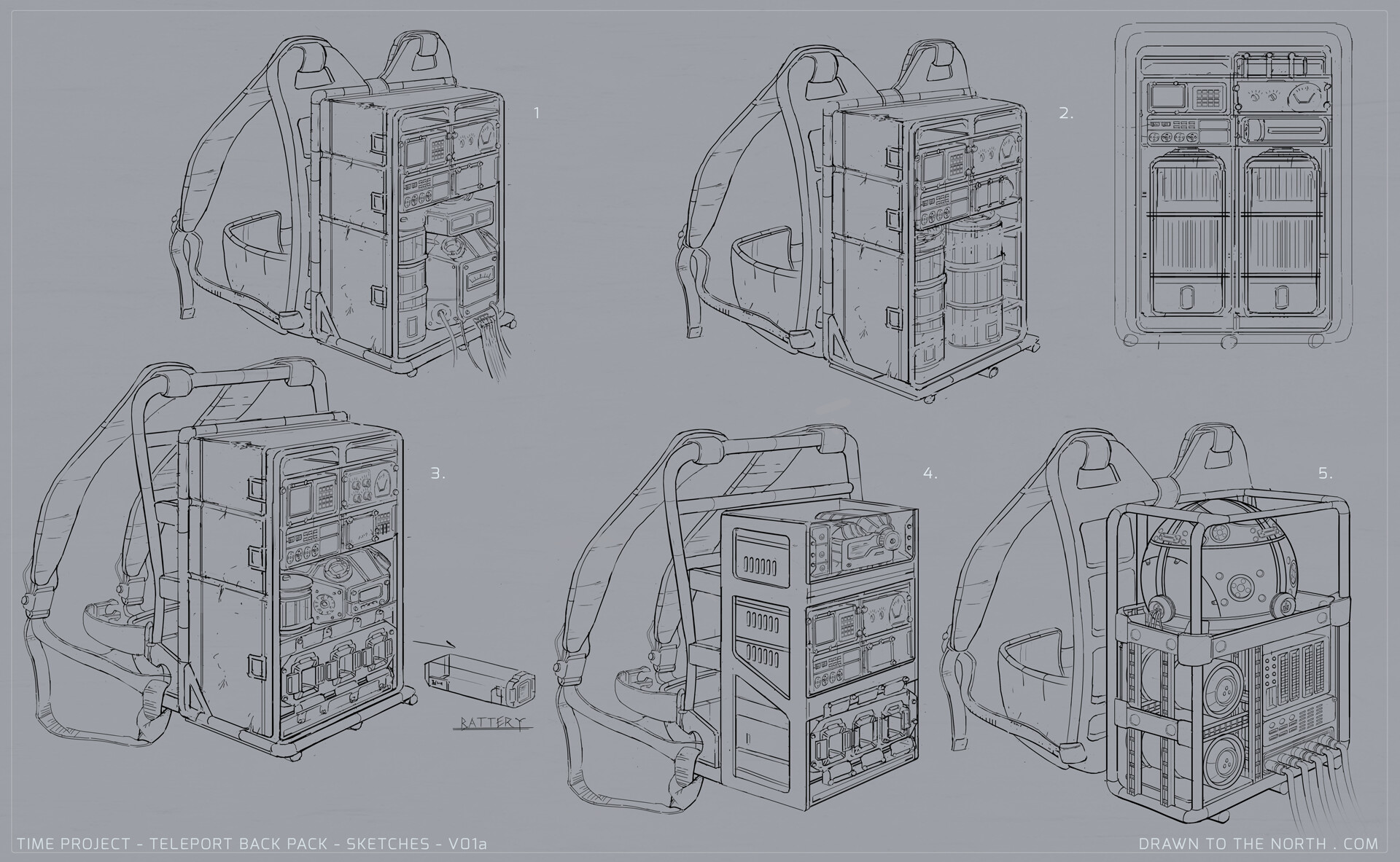 Ryan Woodhouse - Time Project - Teleportation Back Pack