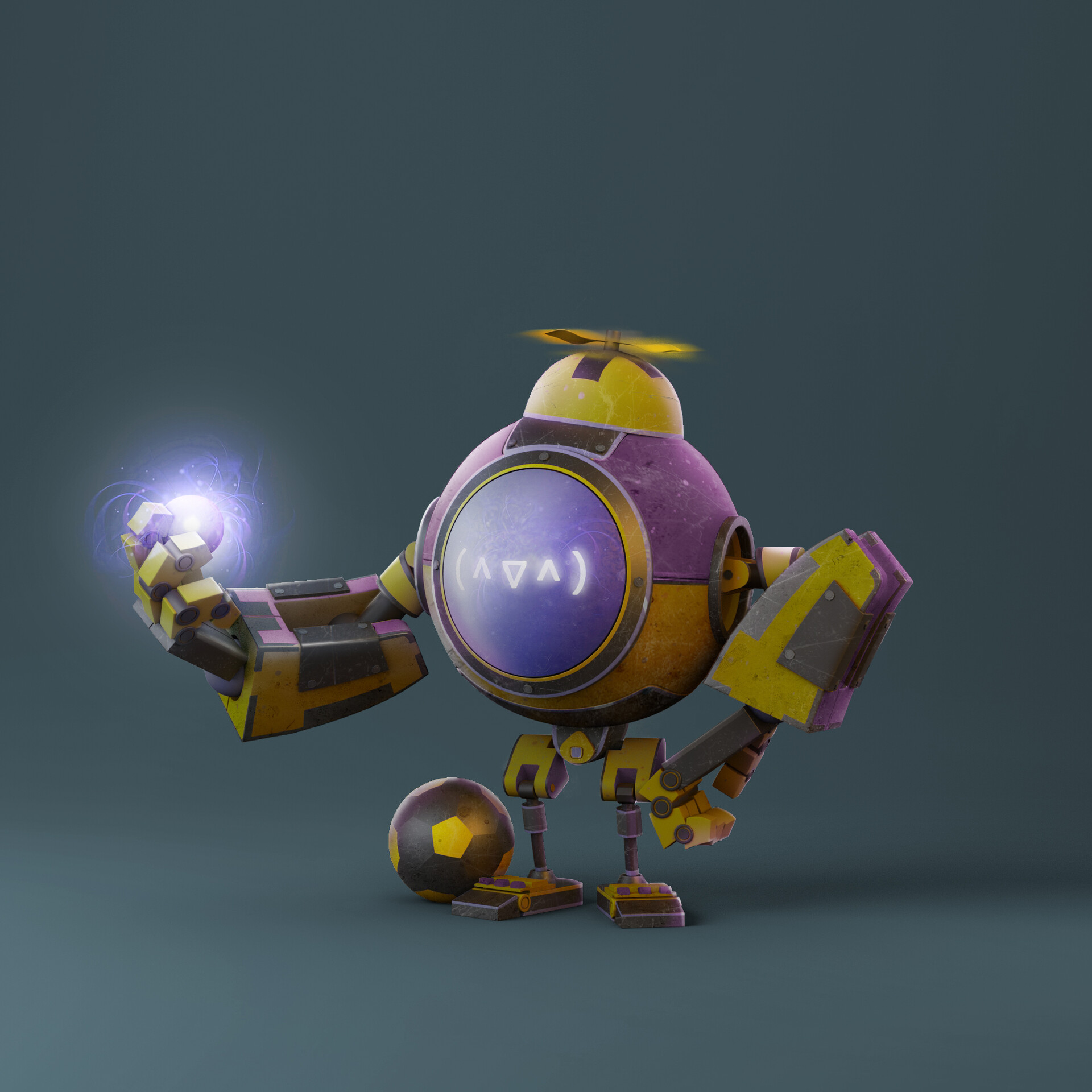 ArtStation - D4D robot