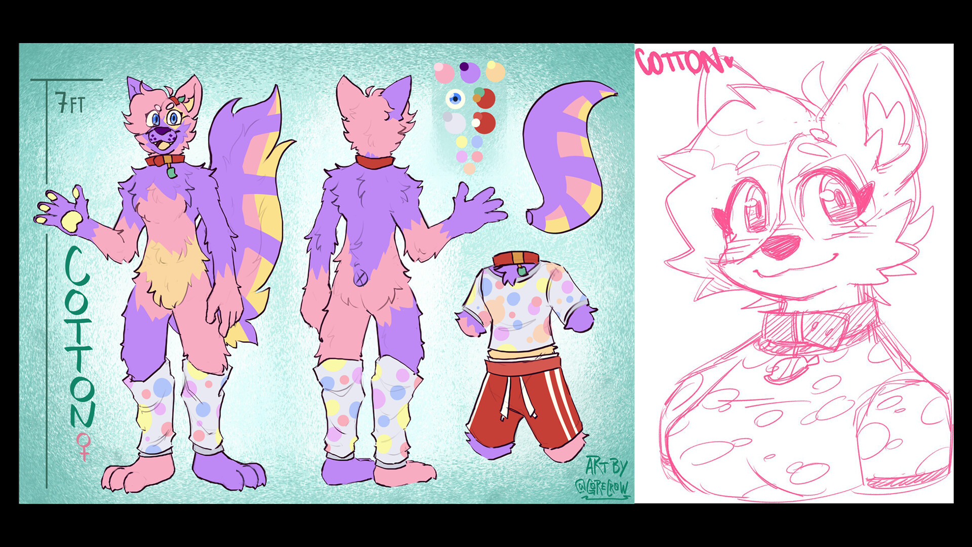 Sam Dutter Cotton VRChat Avatar
